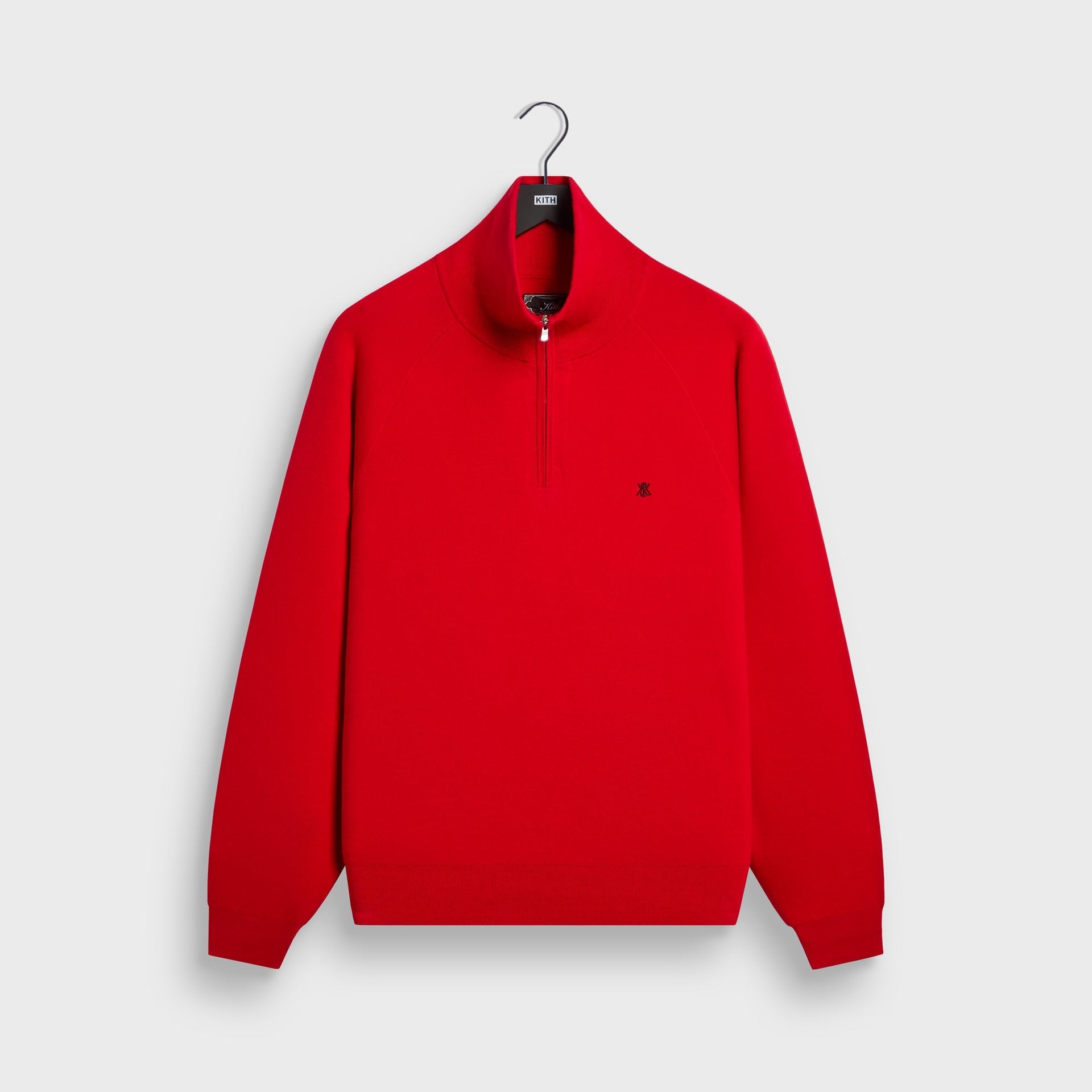 kith.mompact Cotton Knit Javier Quarter Zip Pullover - Fame - PH
