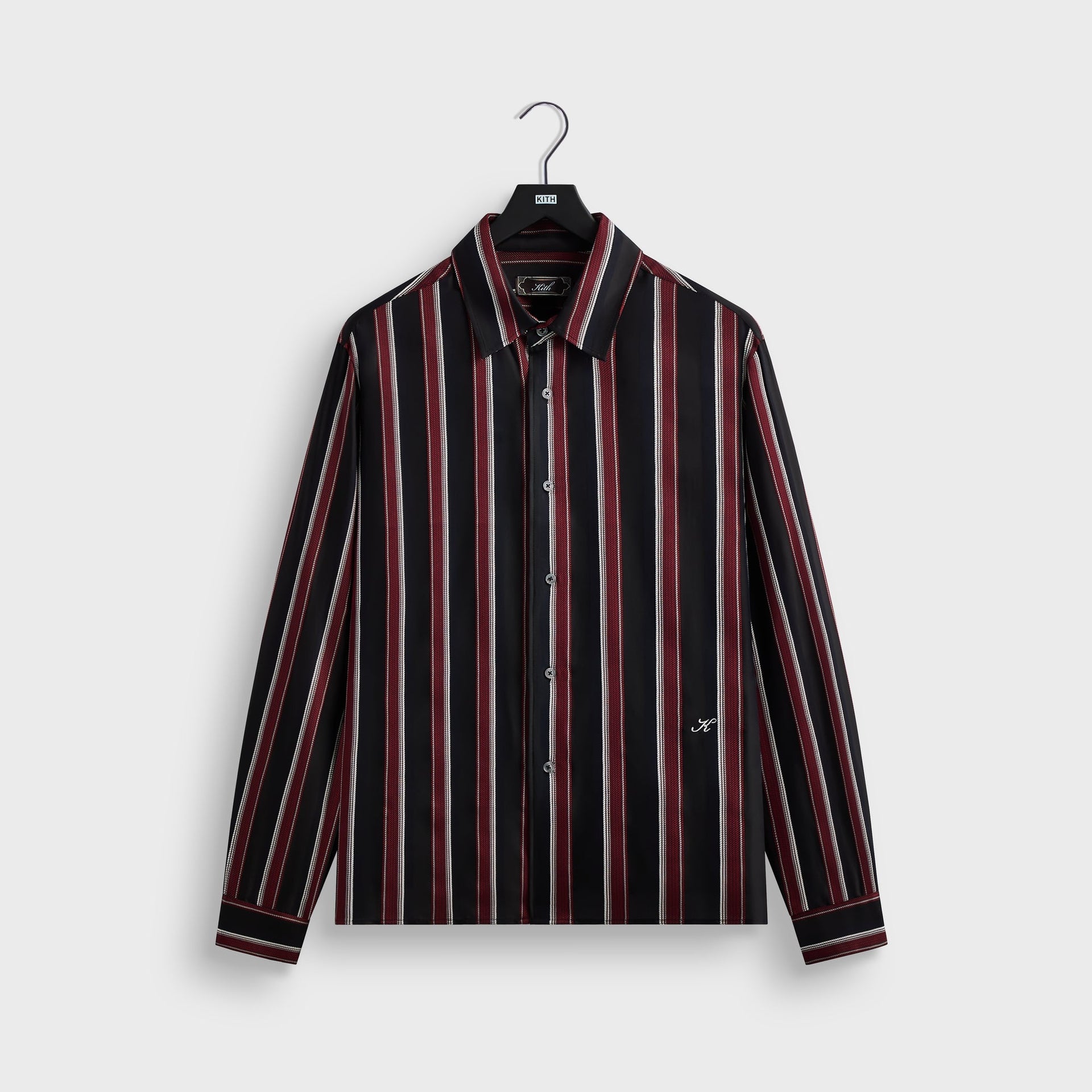 Kith Striped Jacquard Thompson Shirt - Nocturnal - PH
