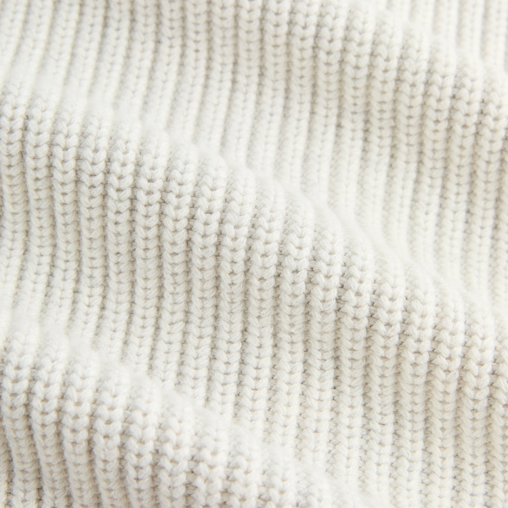 Kith Full Zip Knit Miles Hoodie - Light Heather Grey - PH