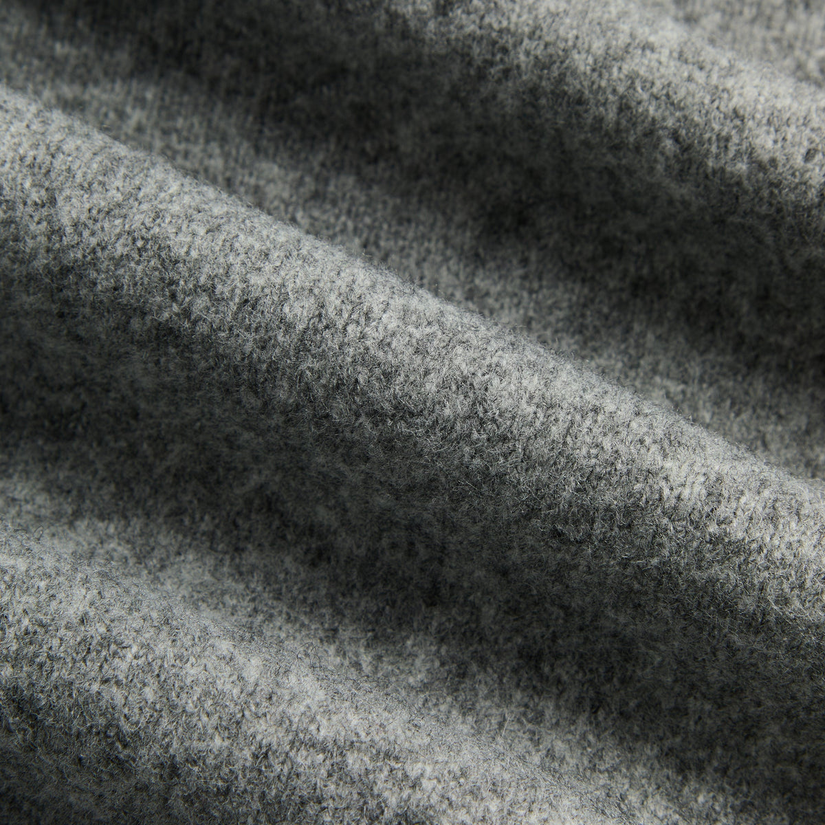 Kith Boucle Cyrus Turtleneck - Mid Heather Grey - PH