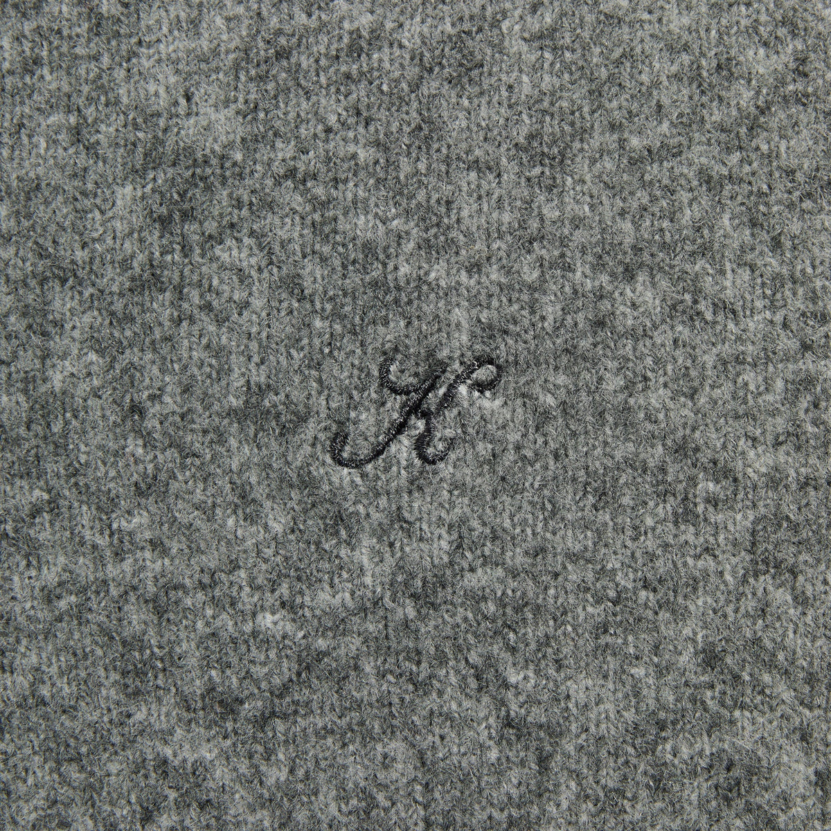 Kith Boucle Cyrus Turtleneck - Mid Heather Grey - PH