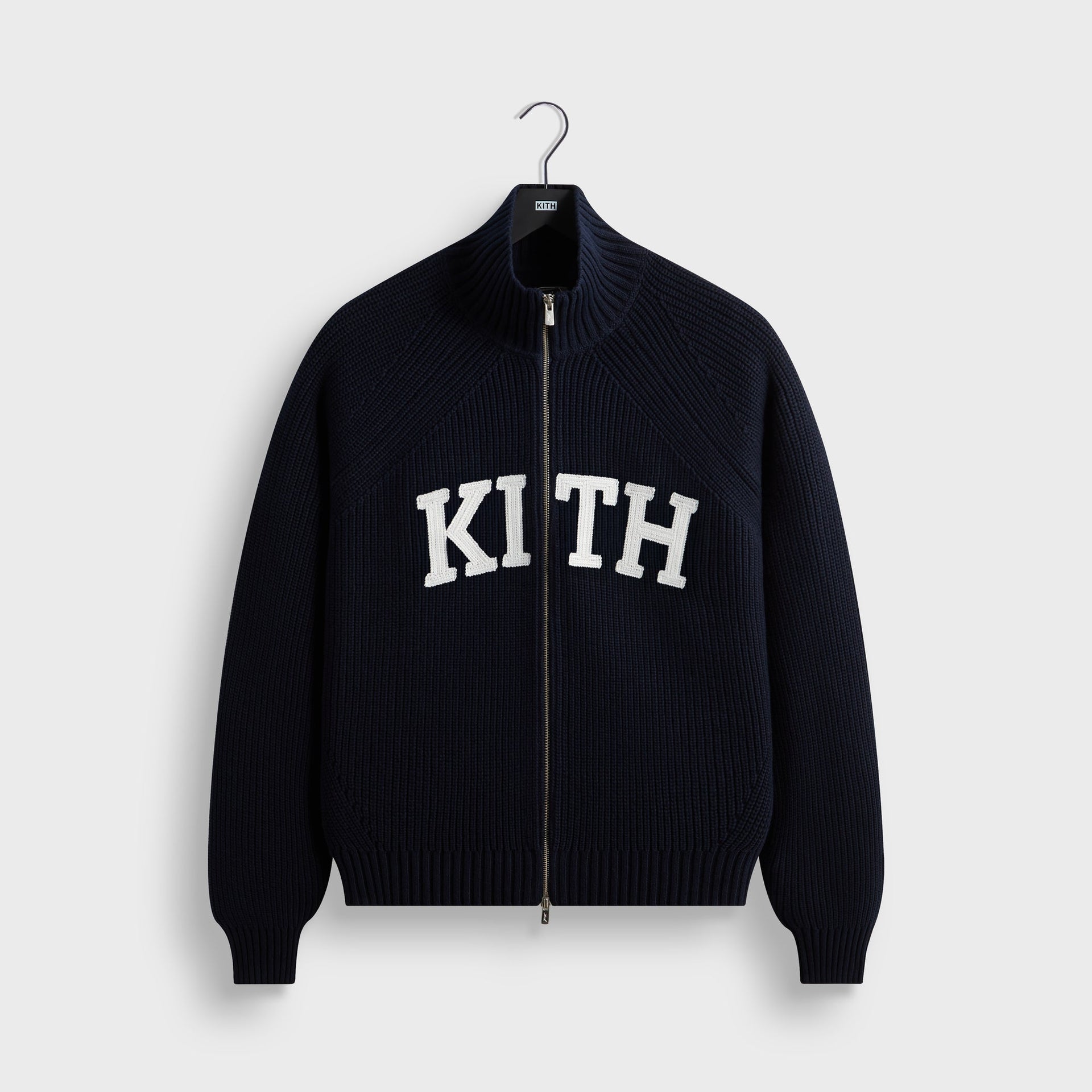 Kith Eric Zip Up Sweatshirt - Nocturnal