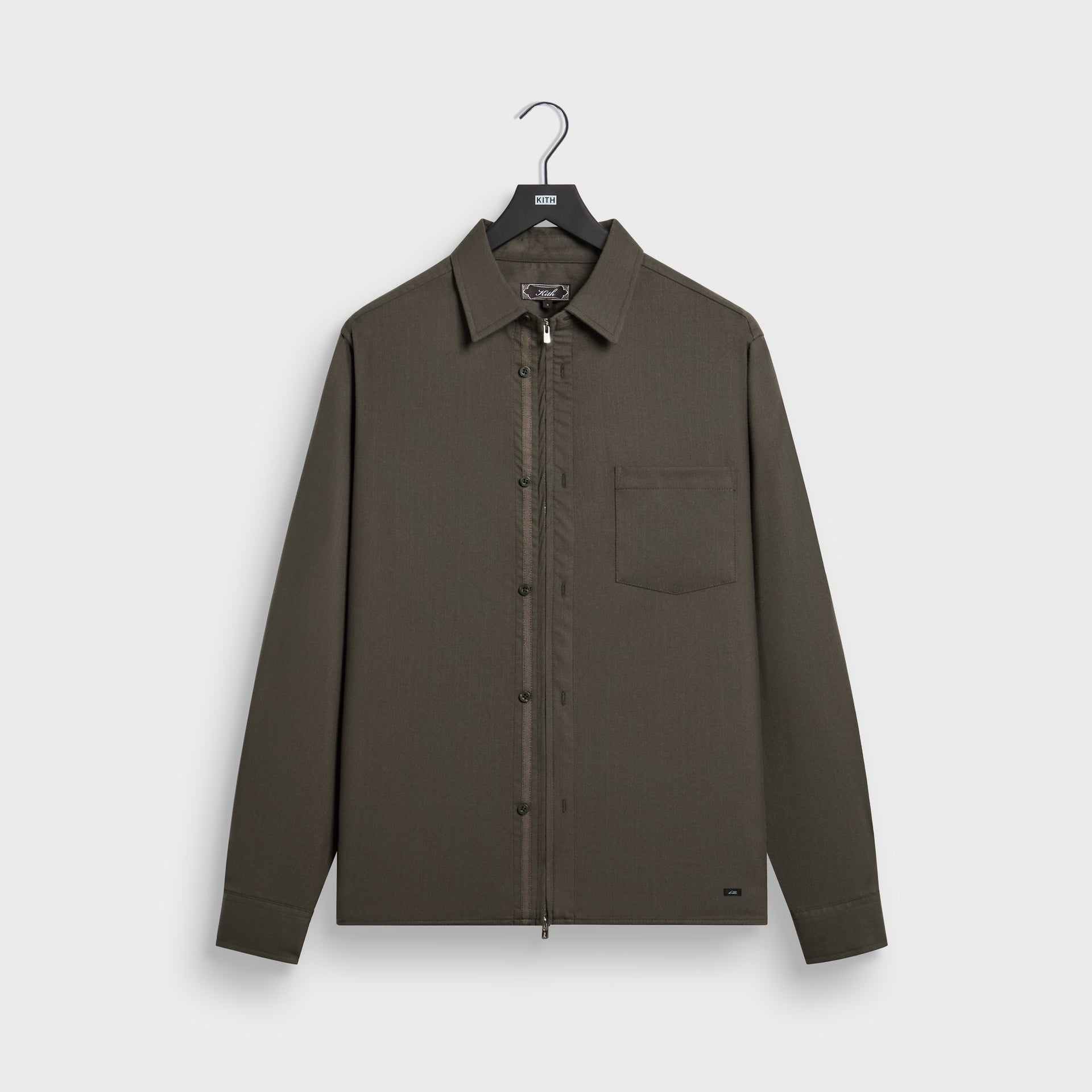 Kith Flannel Lorcan Shirt - Cypress