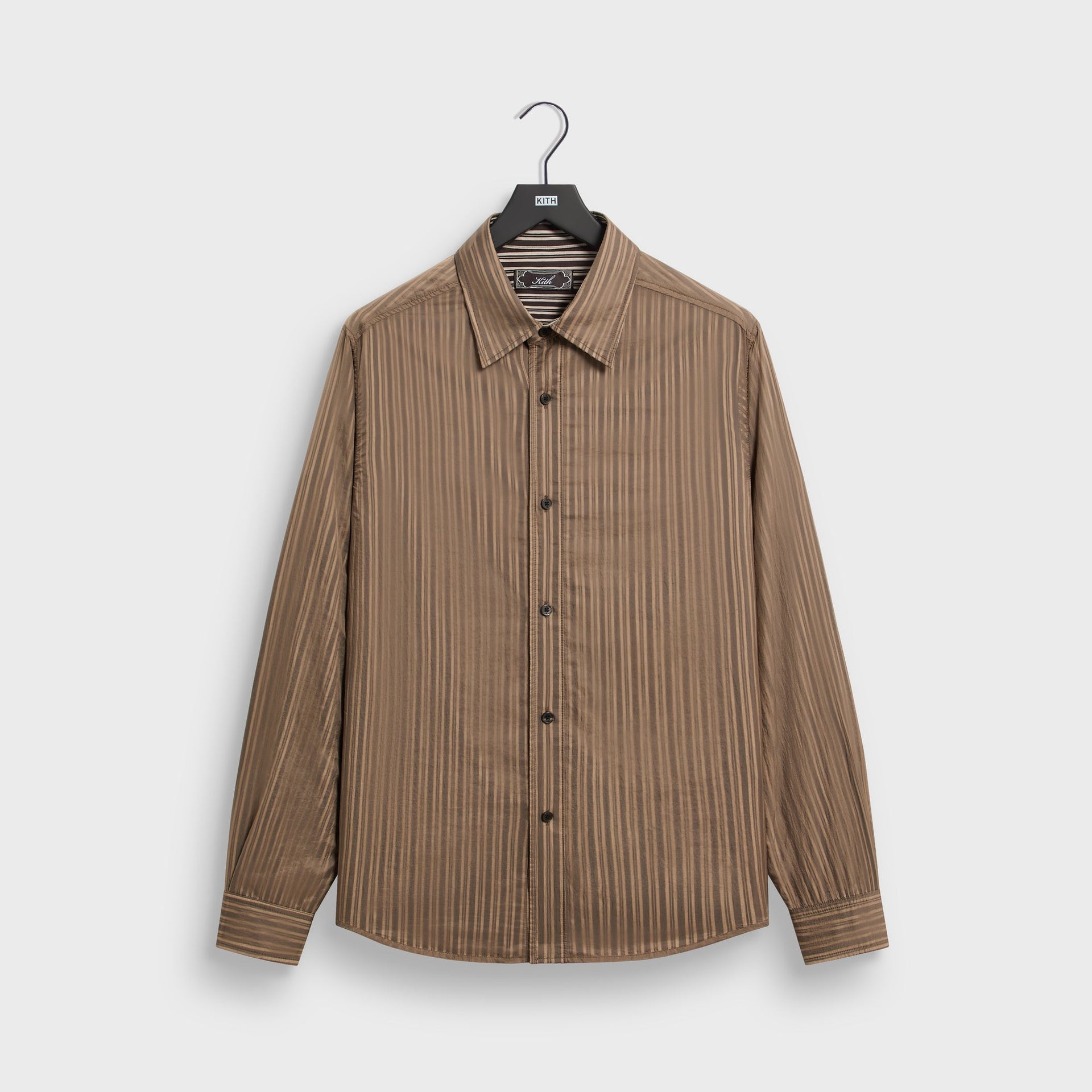 Kith Layered Stripe Georgie Shirt - Gobi - PH