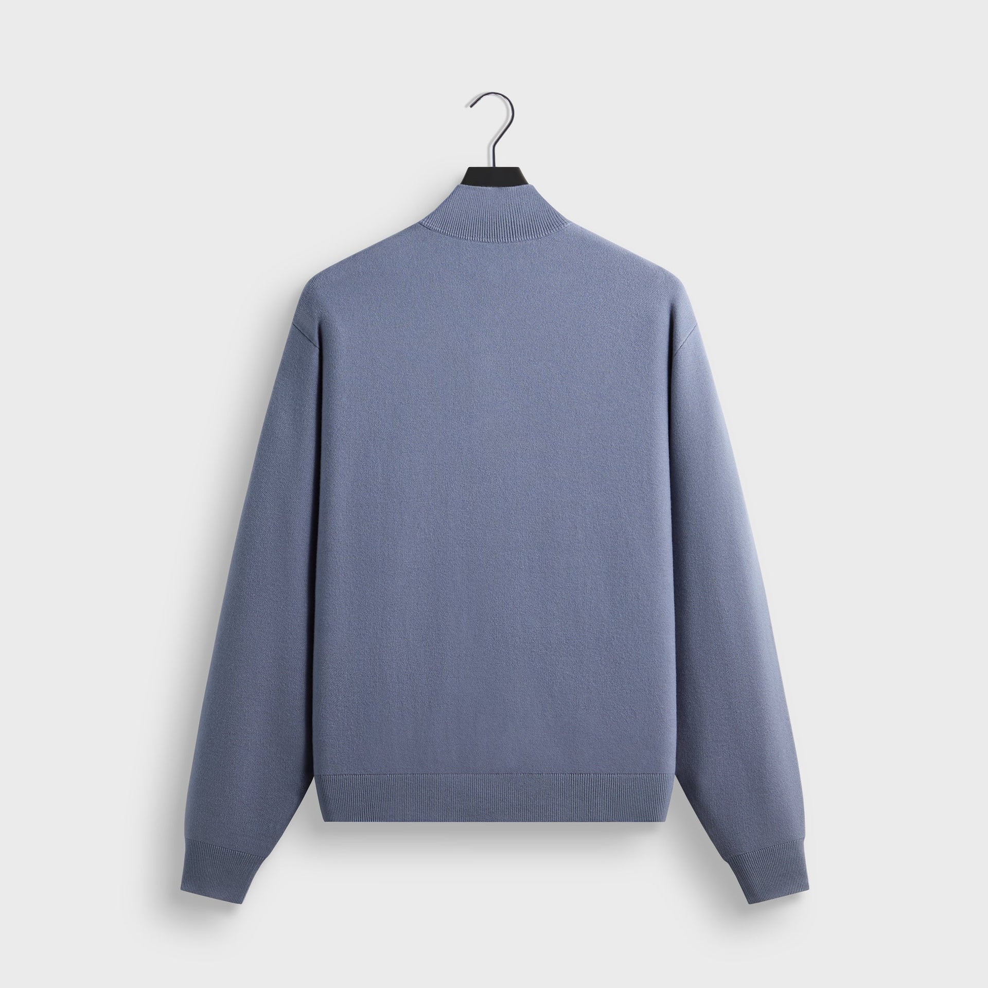 Kith Harmon Quarter Zip Mock Neck - Granite