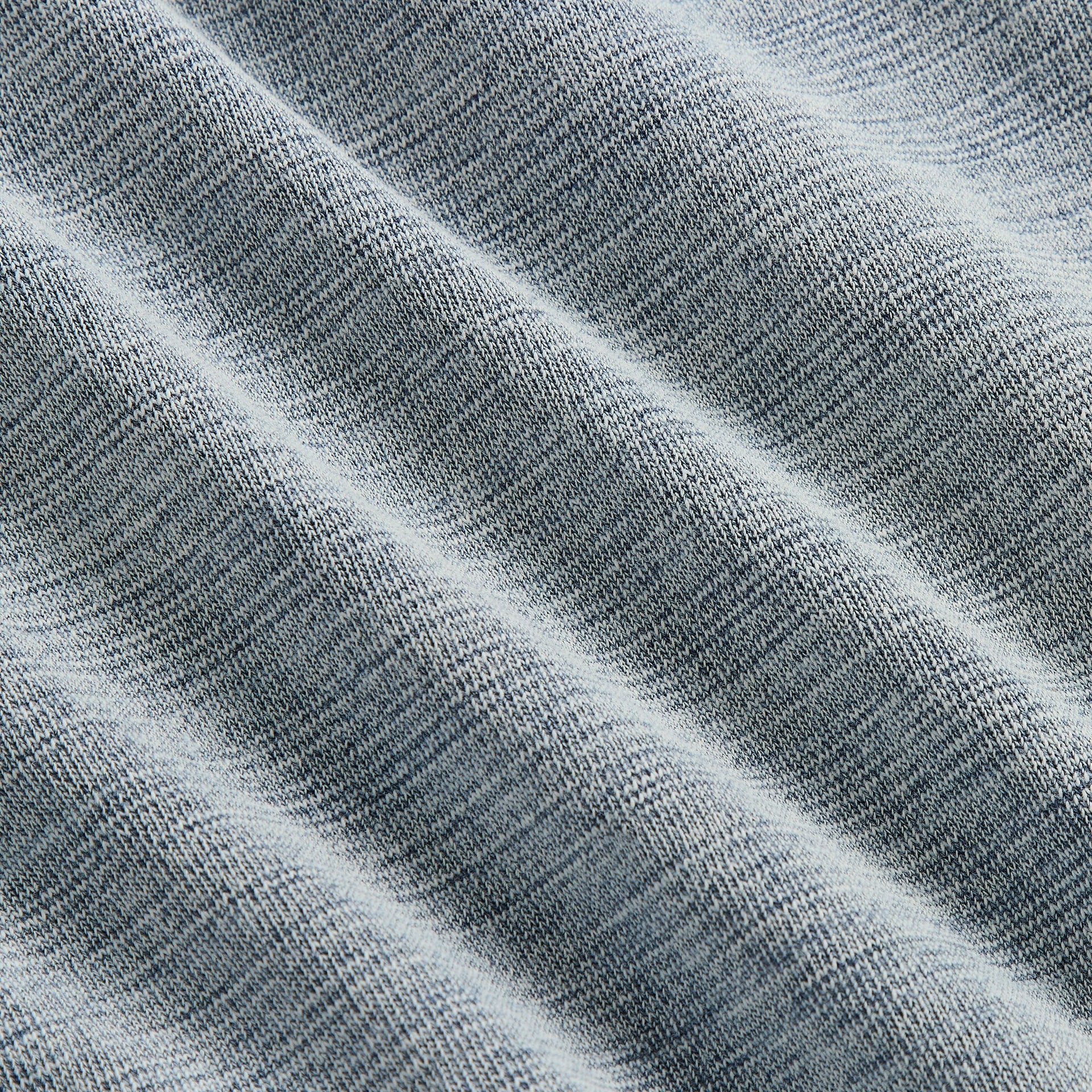 Kith Indigo Fleece Linus Full Zip Crewneck - Light Indigo - PH
