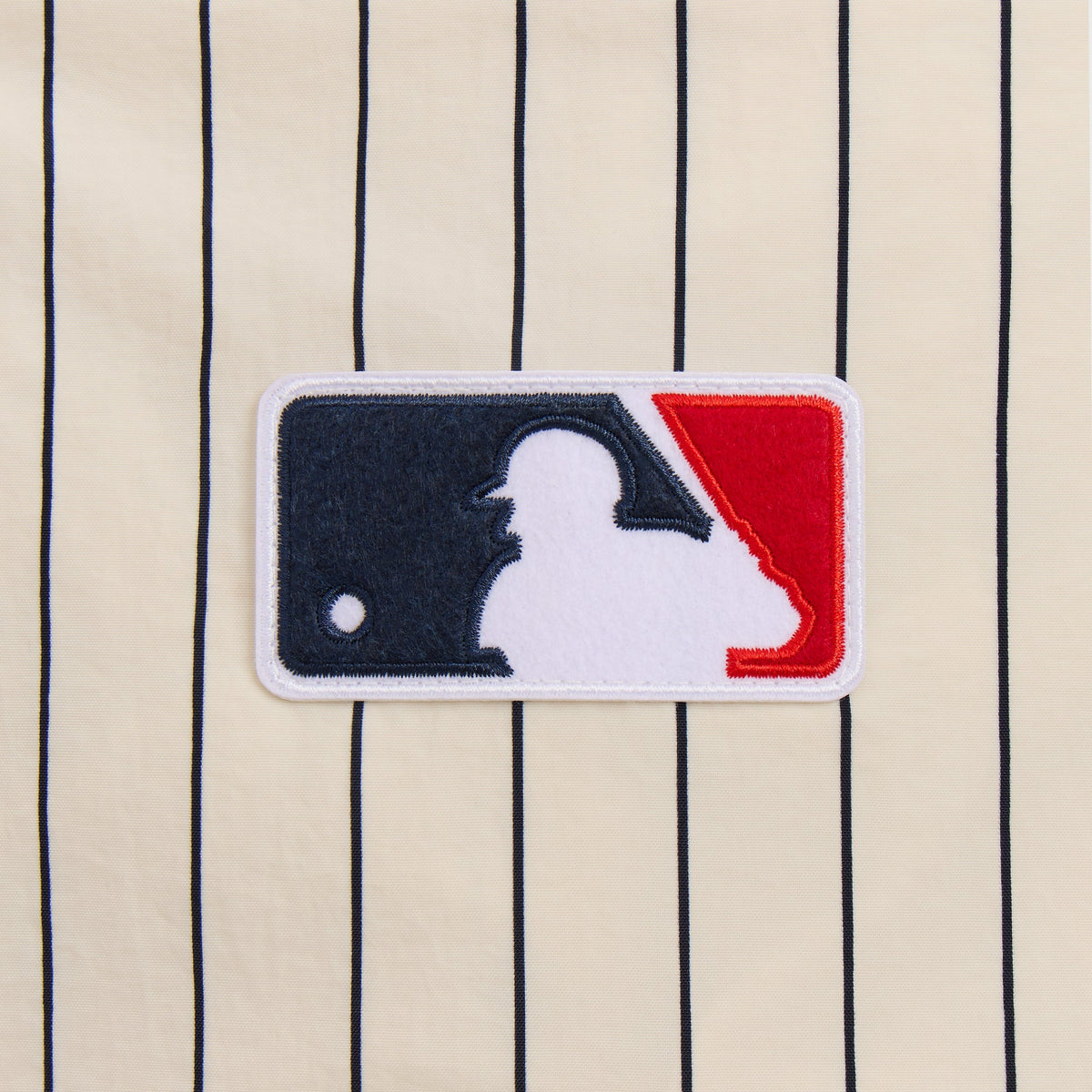 Kith for the New York Yankees Nylon Raffi Pullover - Sandrift
