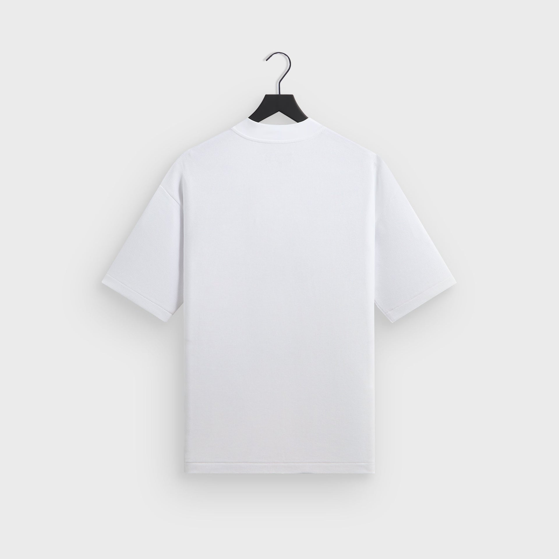 Kith Micro Waffle Tristan Henley - White