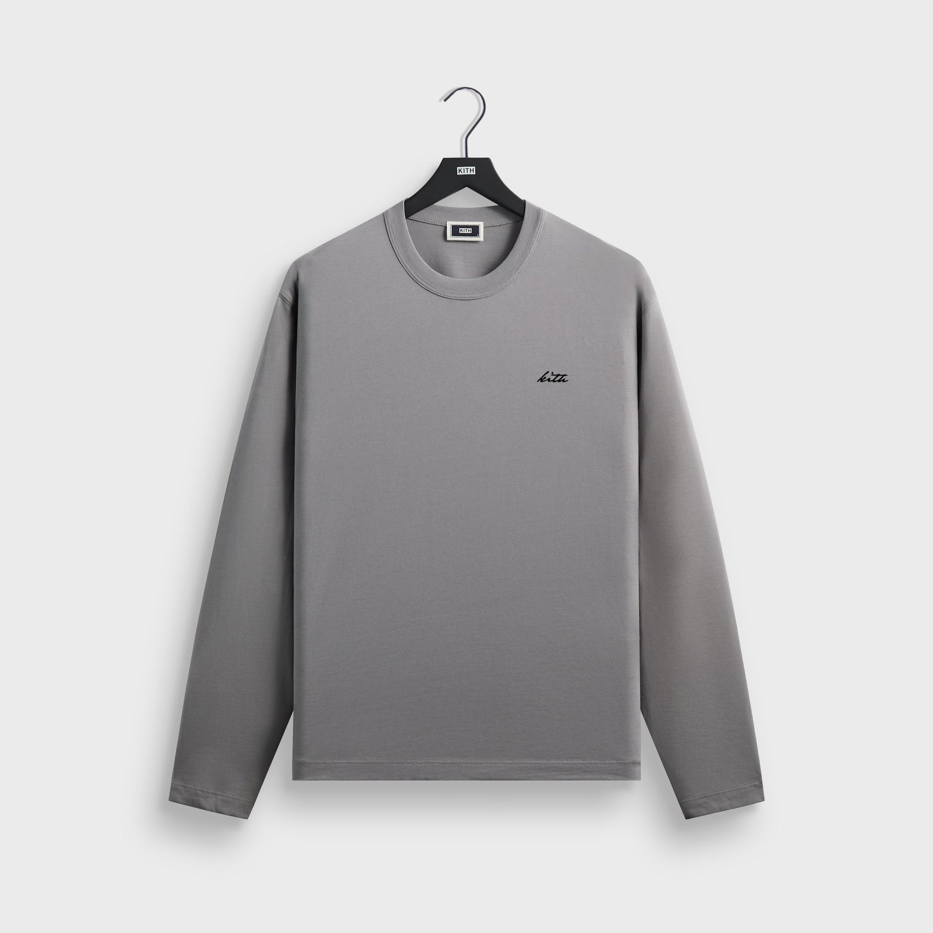 Kith Long Sleeve Alex Boxy Tee - Neutron - PH