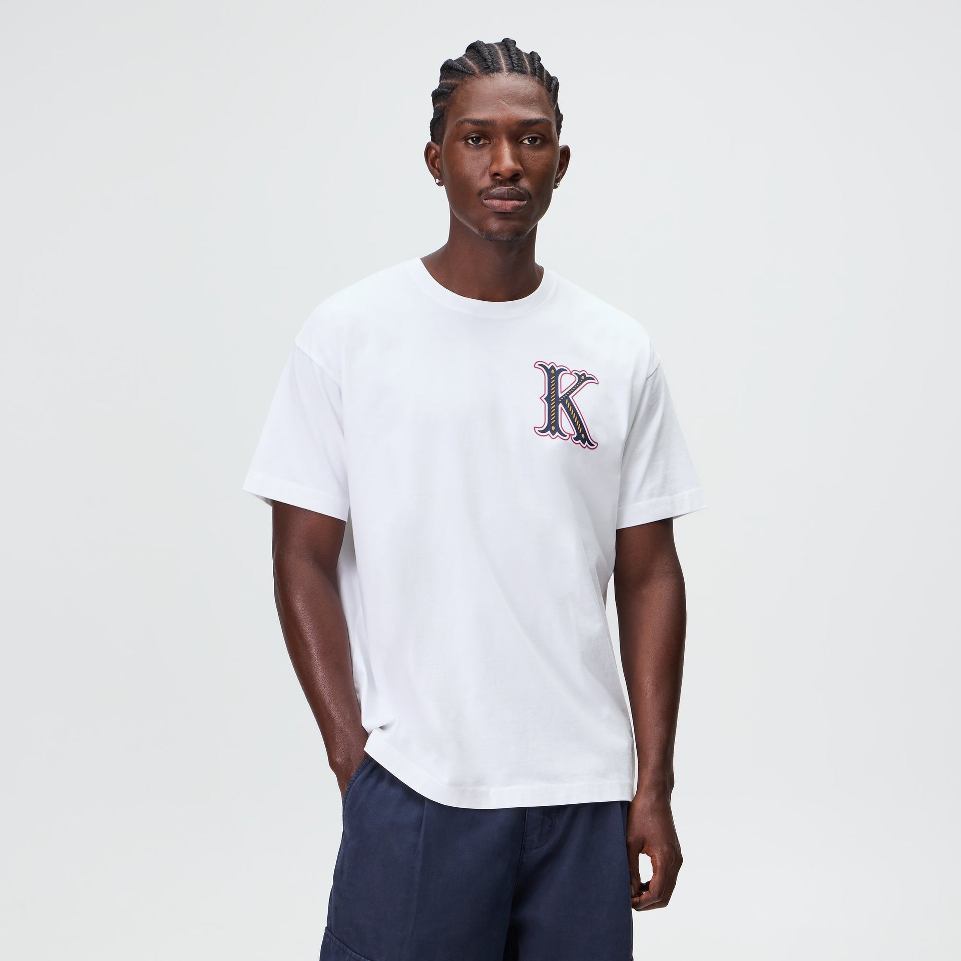 Kith Swallows Emblem Short Sleeve Tee - White - PH