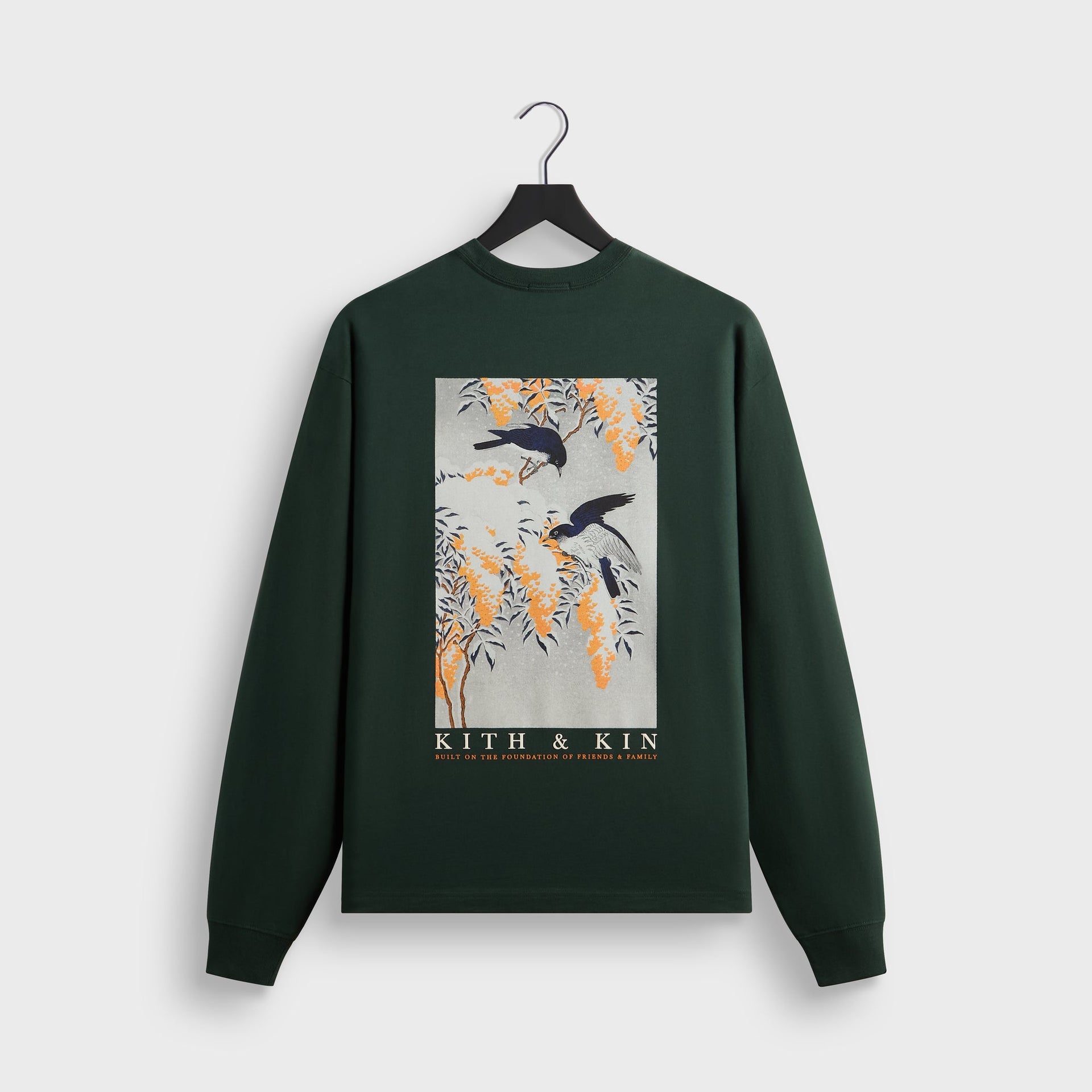 Kith Winter Tailbird Long Sleeve Pocket Tee - Stadium