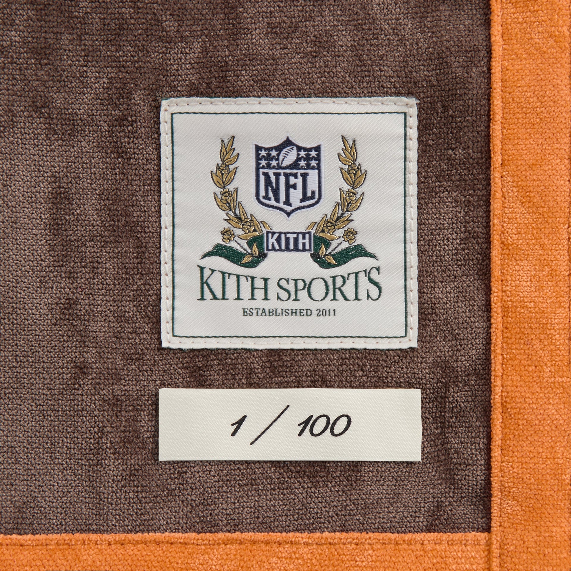 Kith & the NFL for the Cleveland Browns Leon Shirt - Legacy