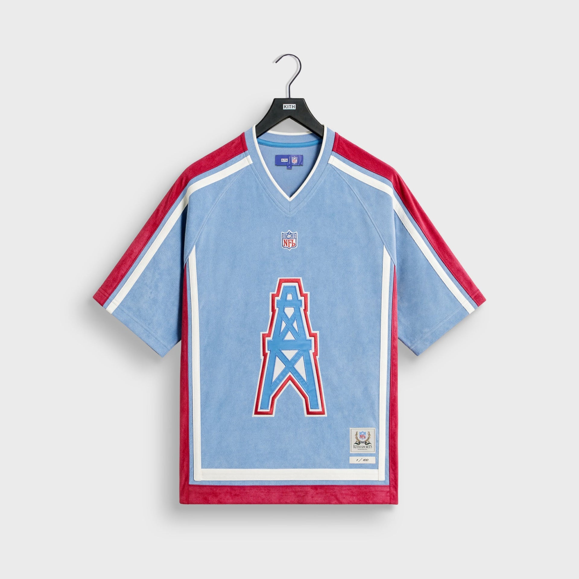 Kith & the NFL for the Houston Oilers Leon Shirt - Ato