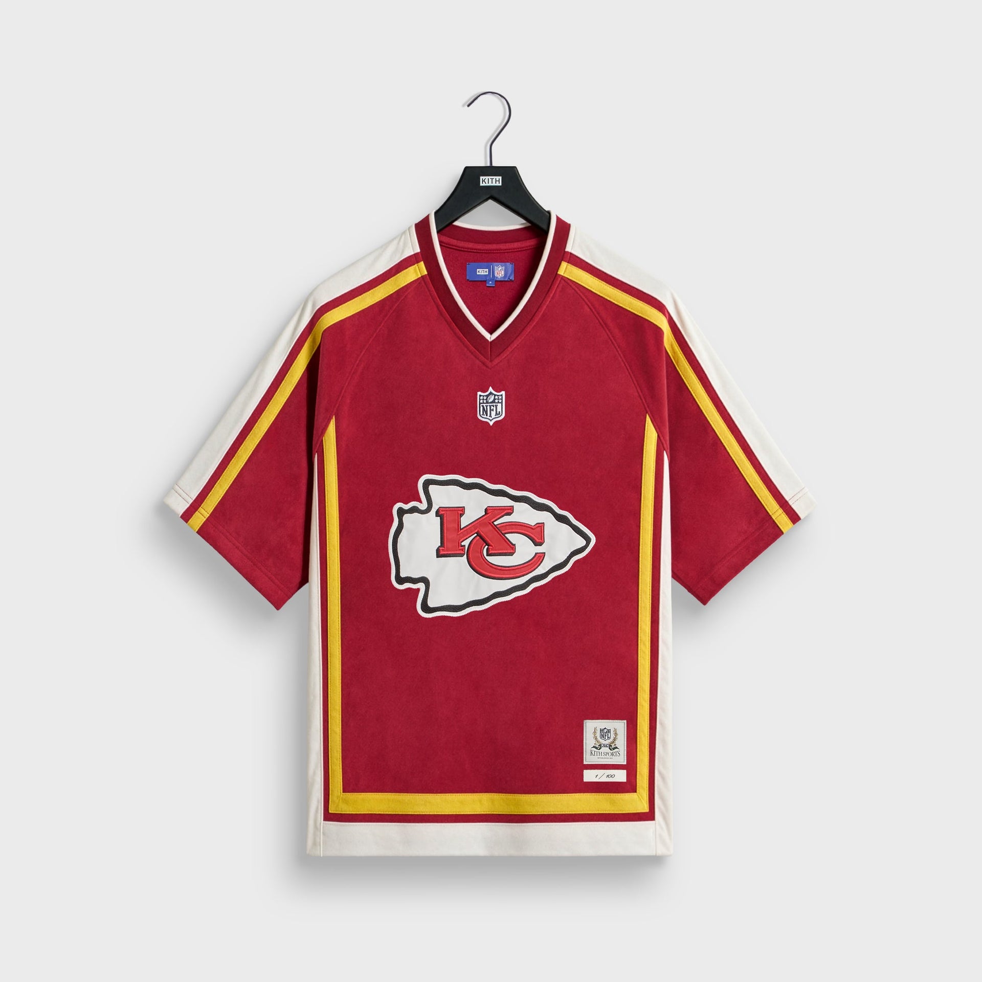 Kith & the NFL for the Kansas City Chiefs Leon Shirt - Race