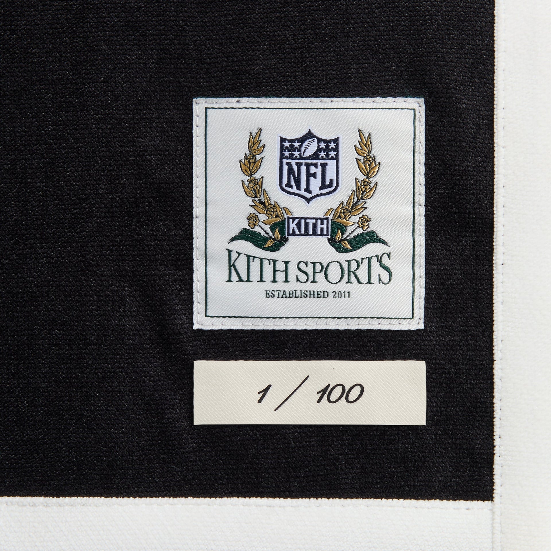 Kith & the NFL for the Oakland Raiders Leon Shirt - Black - PH
