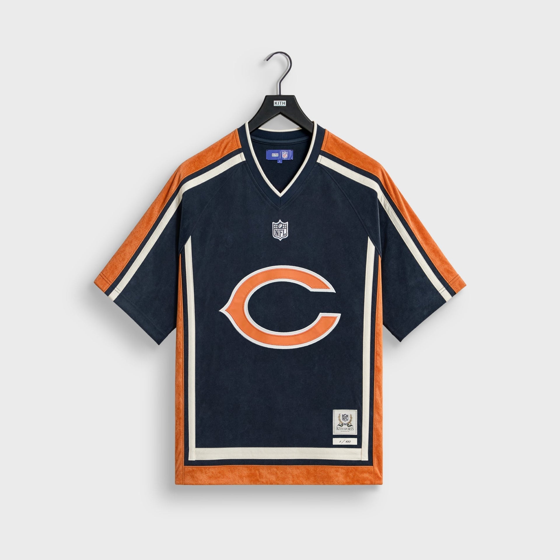 Kith & the NFL for the Chicago Bears Leon Shirt - Nocturnal - PH