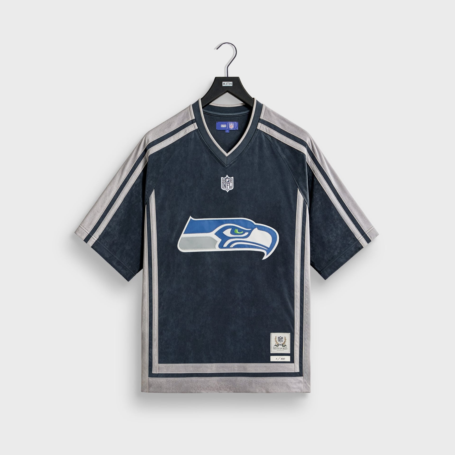 Kith & the NFL for the Seattle Seahawks Leon Shirt - Nocturnal