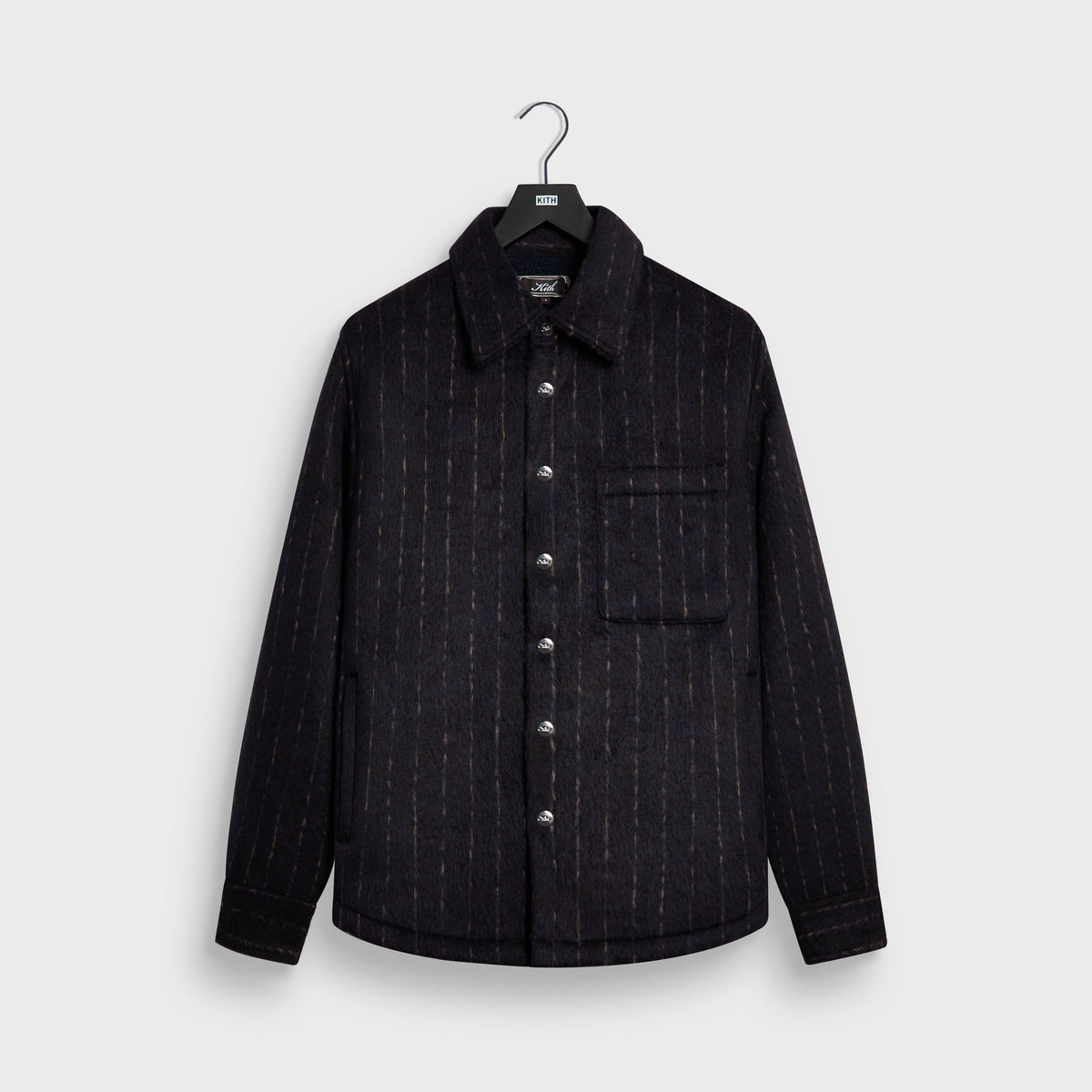 Kith Brushed Sheridan Shirt Jacket - Nocturnal