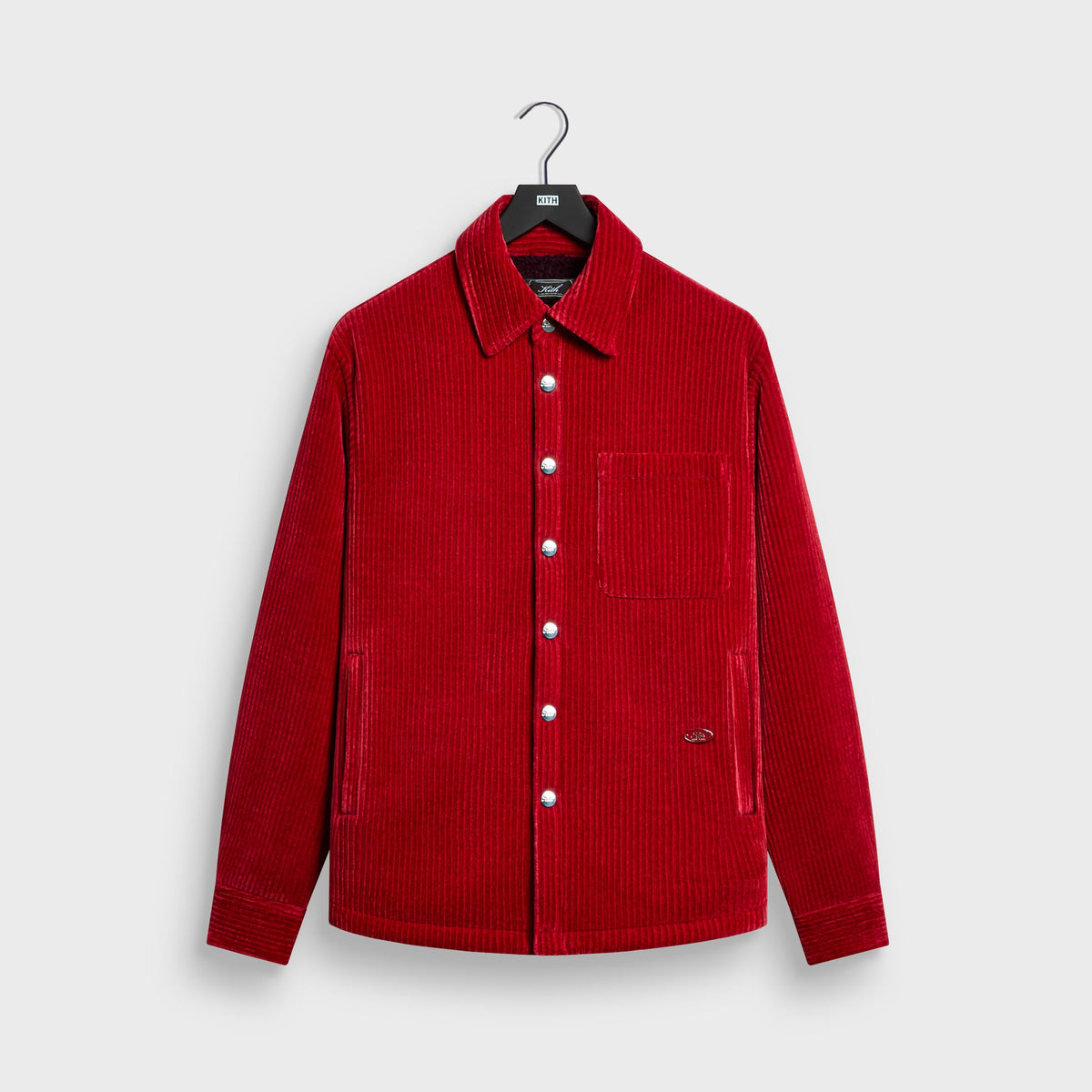 Kith Bonded Cord Boucle Sheridan Shirt Jacket - Allure