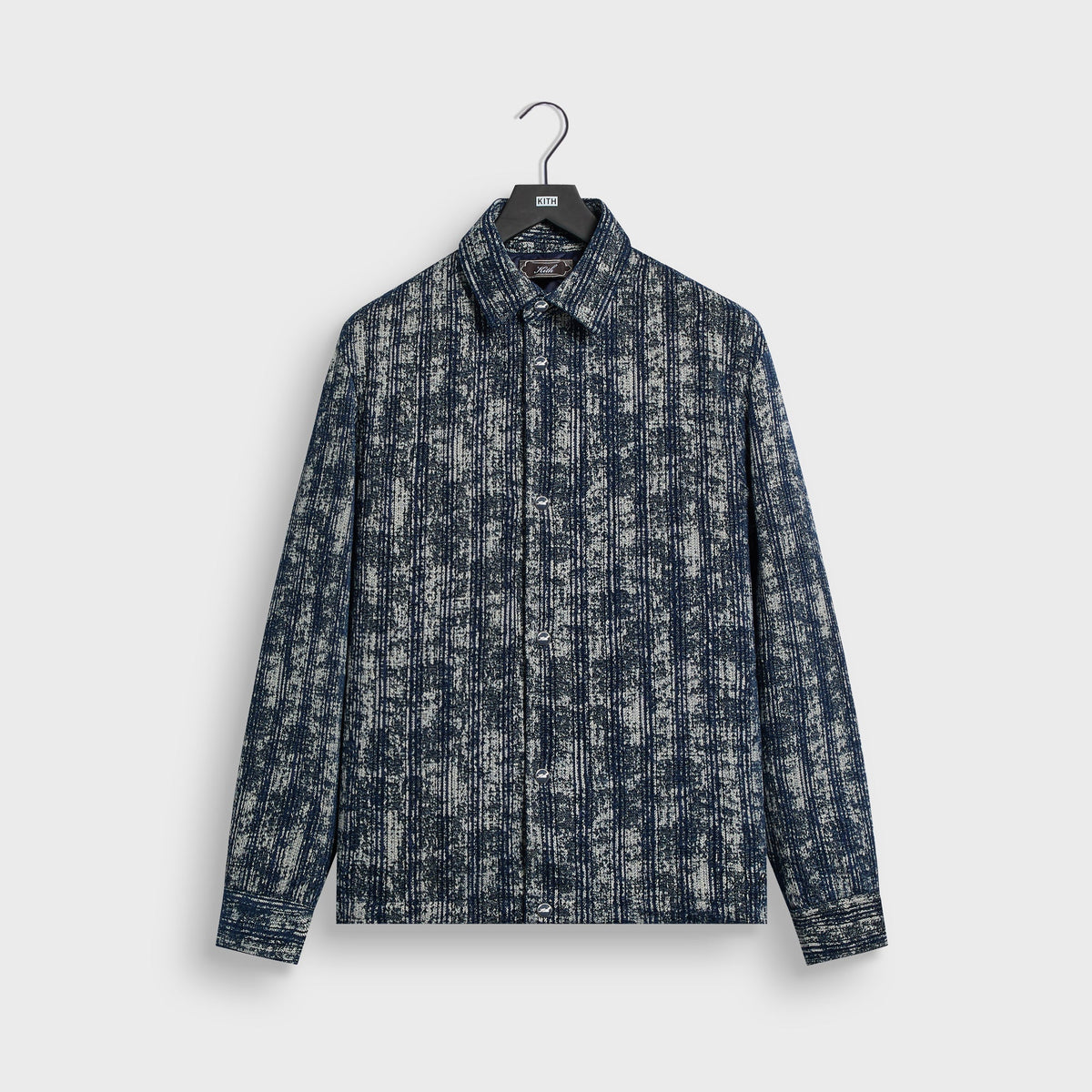 Kith Chenille Jacquard Brixton Shirt Jacket - Nocturnal - PH