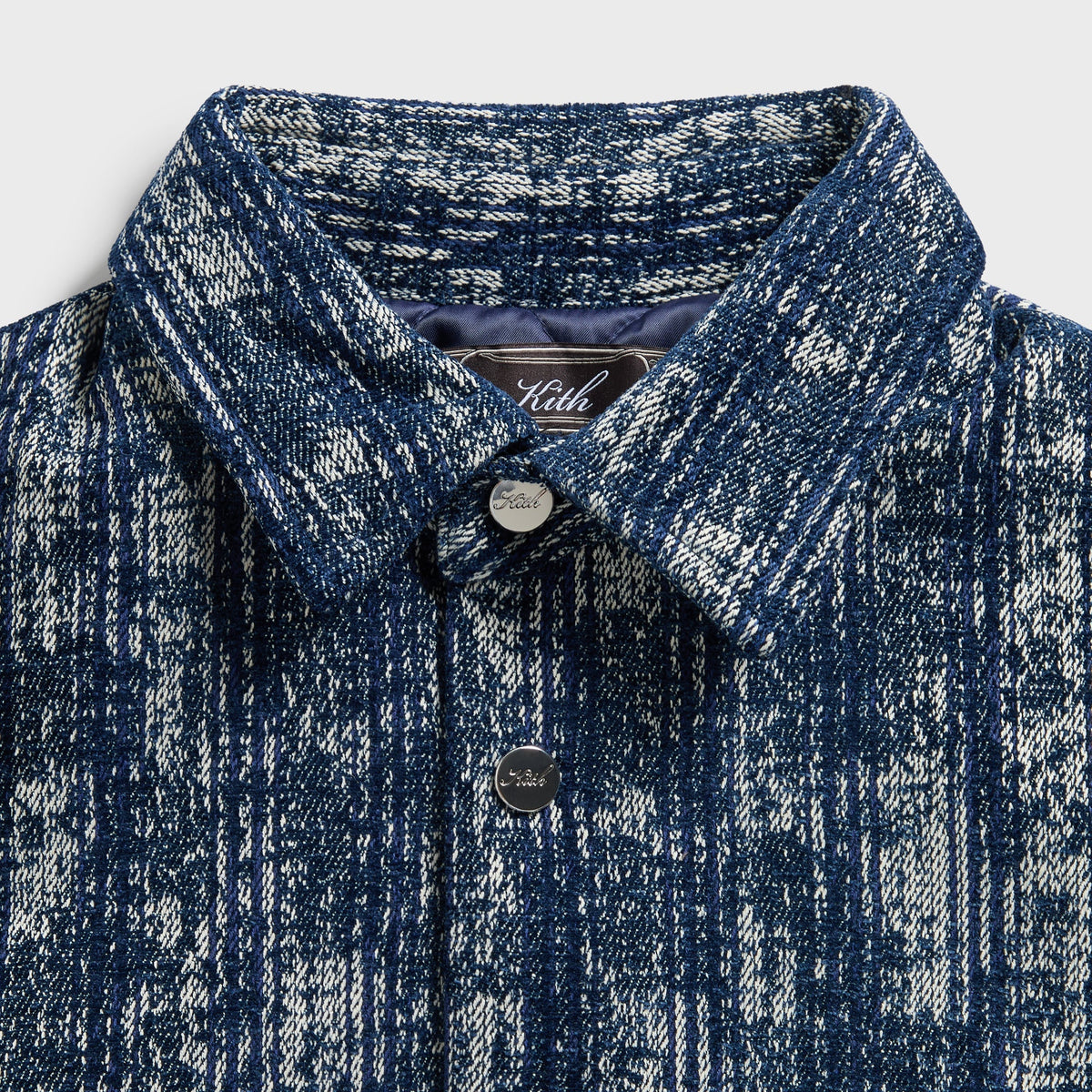 Kith Chenille Jacquard Brixton Shirt Jacket - Nocturnal - PH