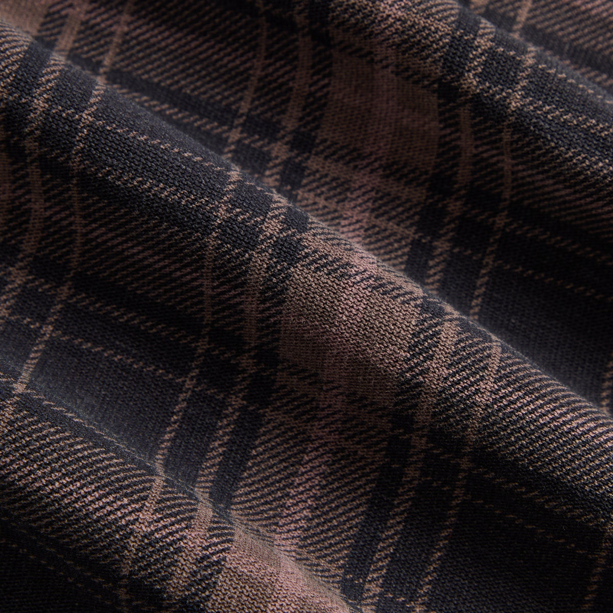 Kith Plaid Jersey Kurt Quarter Zip - Ascot - PH