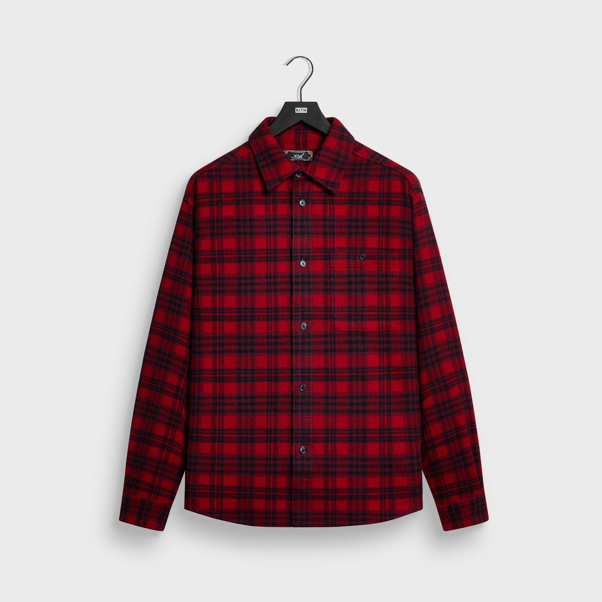 Kith Waffle Plaid Tomas Buttondown Shirt  - Allure