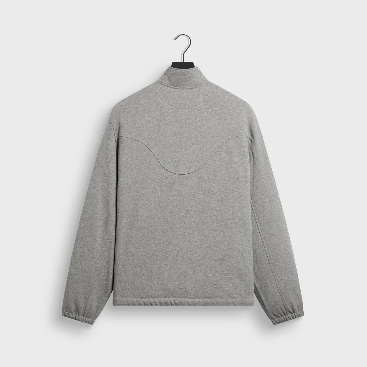 &Kin Pima Cotton Fleece Marshall Quarter Zip - Heather Grey - PH