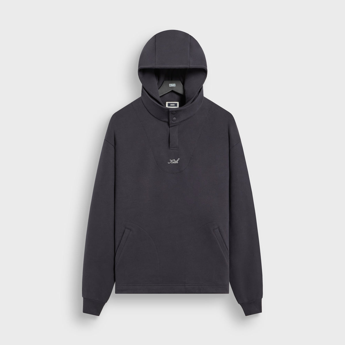 Kith Sueded French Terry Emory Hoodie - Ink - PH