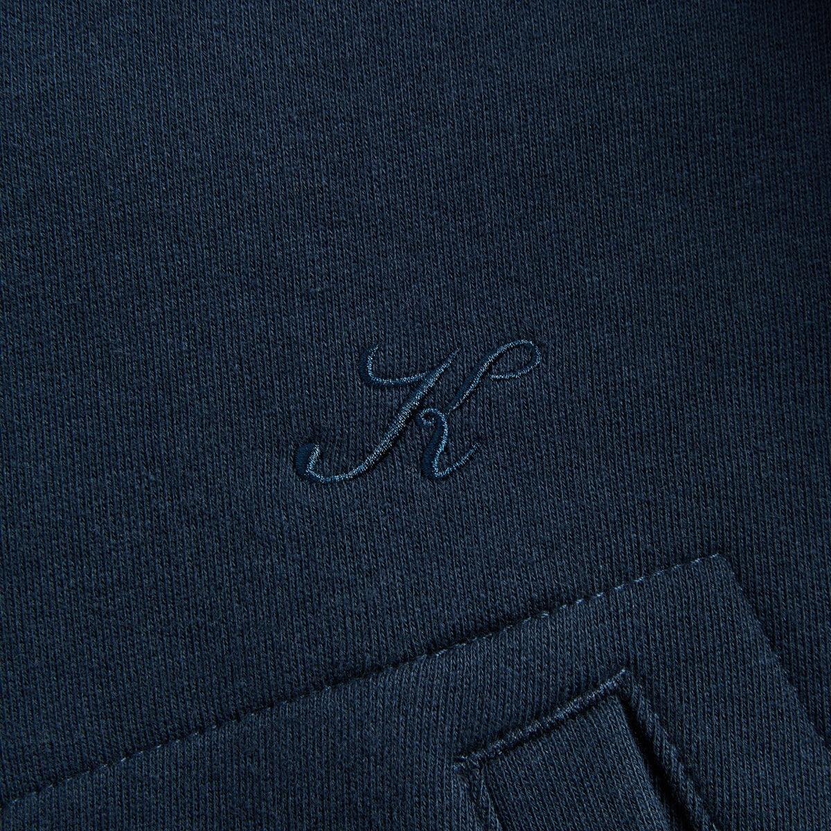 Kith Reversible Waffle Plaid Khenny Zip-up Hoodie - Nocturnal - PH