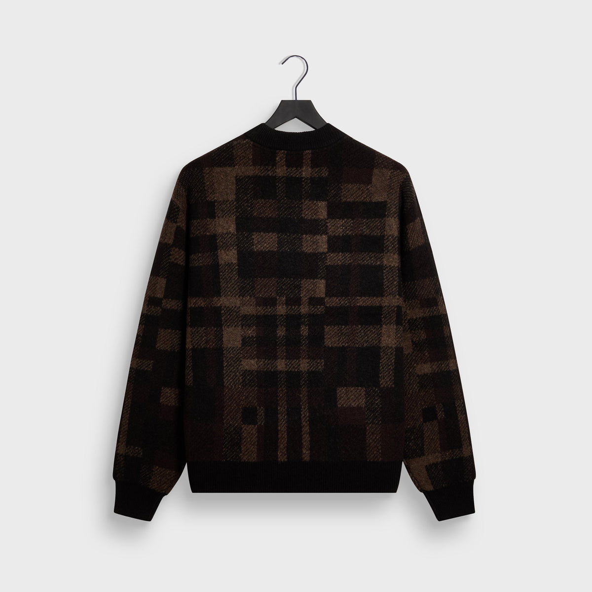 Kith Lewis Check Sweater - Black - PH