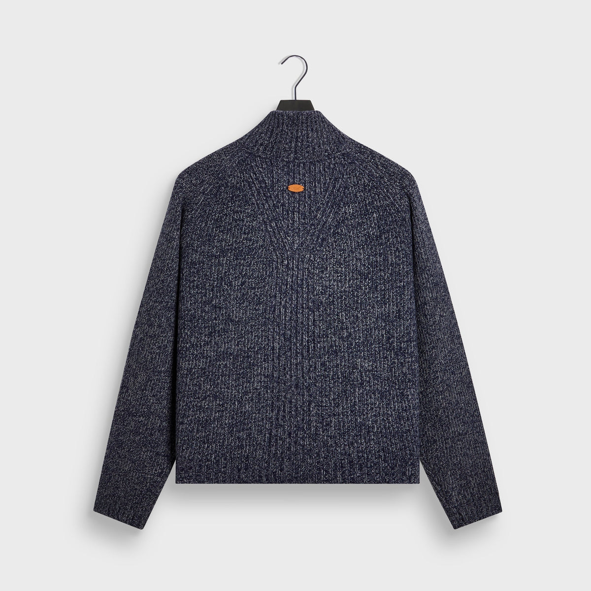 Kith Marled Copeland Quarter Zip - Navy Heather - PH