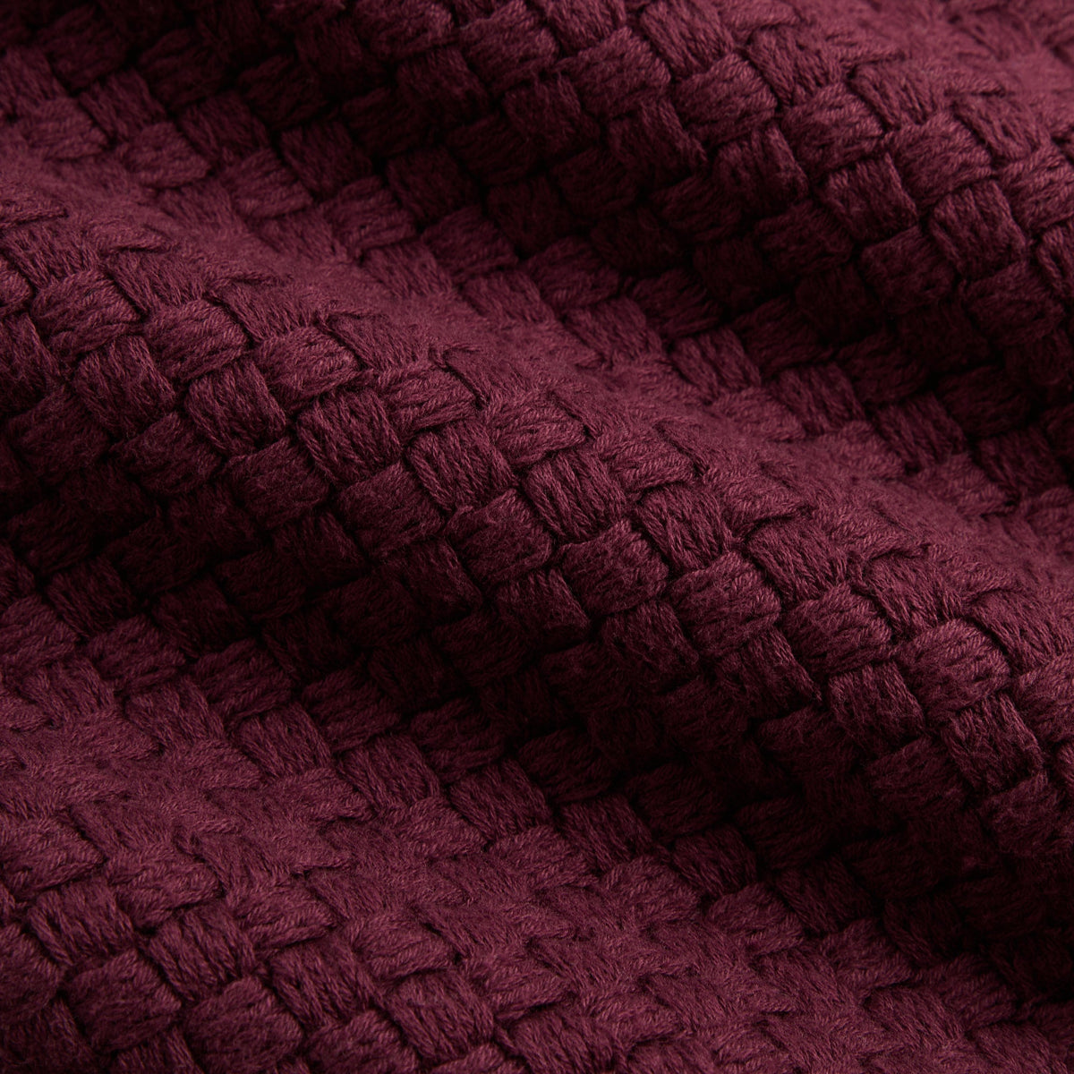 Kith Basketweave Lewis Crewneck - Magma