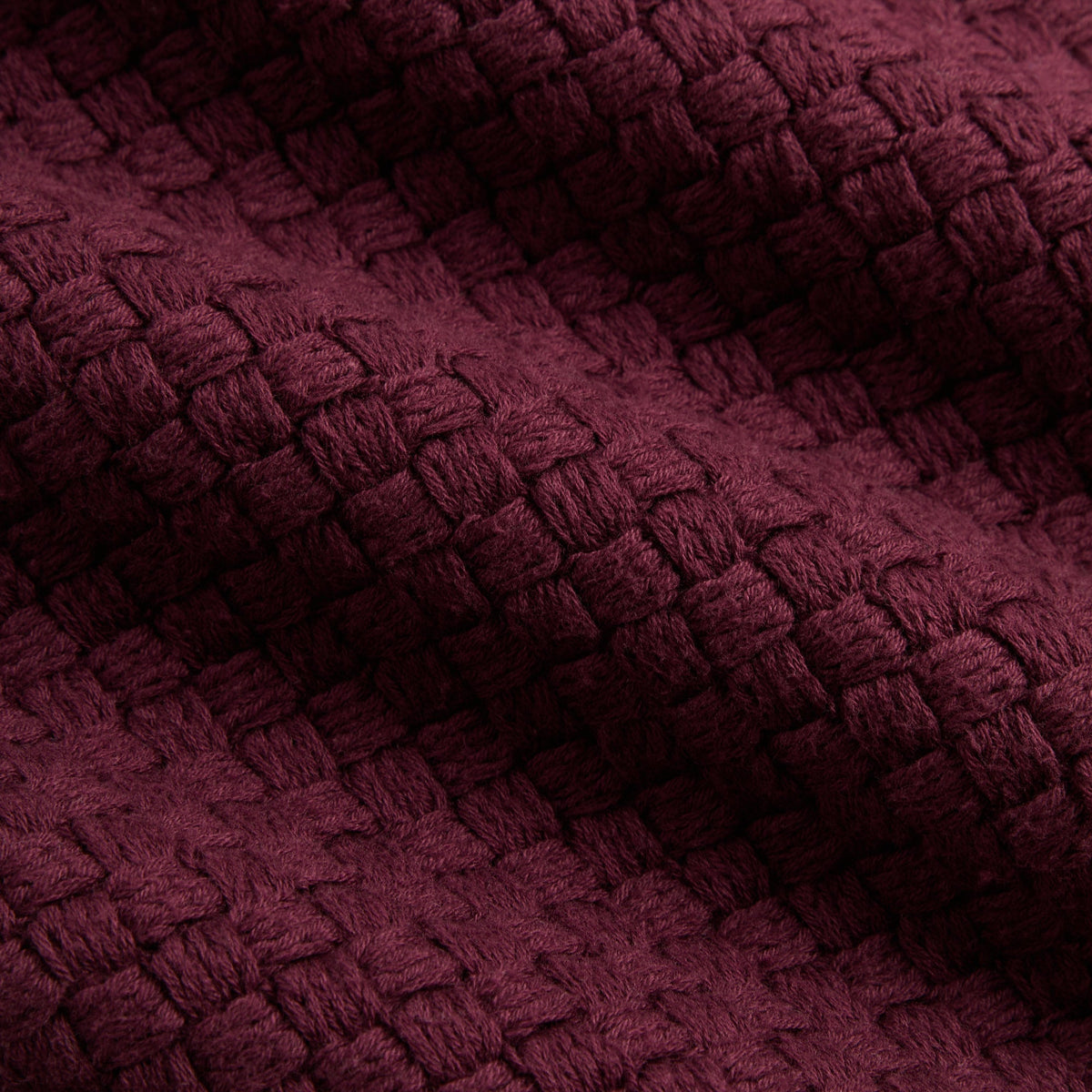 Kith Basketweave Lewis Crewneck - Magma - PH