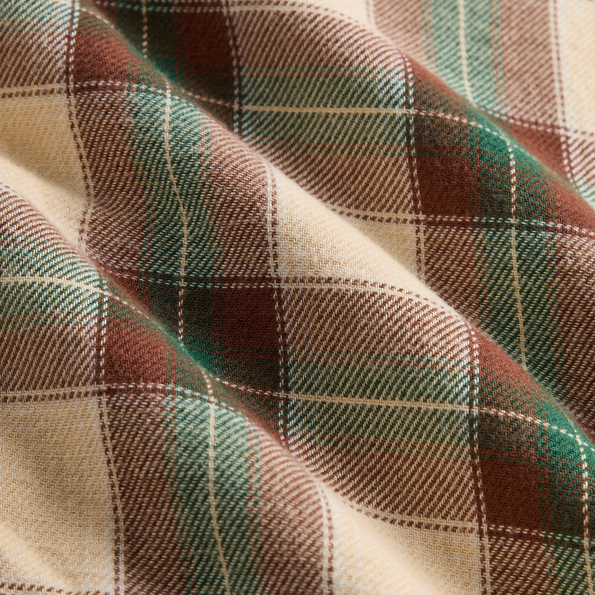 Kith Flannel Plaid Mack Shirt - Husk