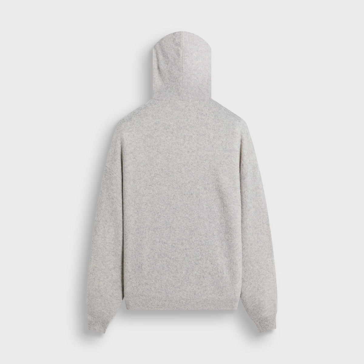 &Kin Cashmere Bennie Full Zip Hoodie - Heather Grey