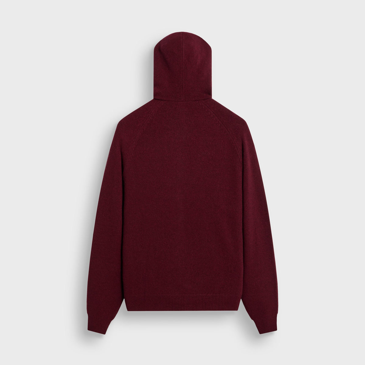 &Kin Cashmere Bennie Full Zip Hoodie - Magma