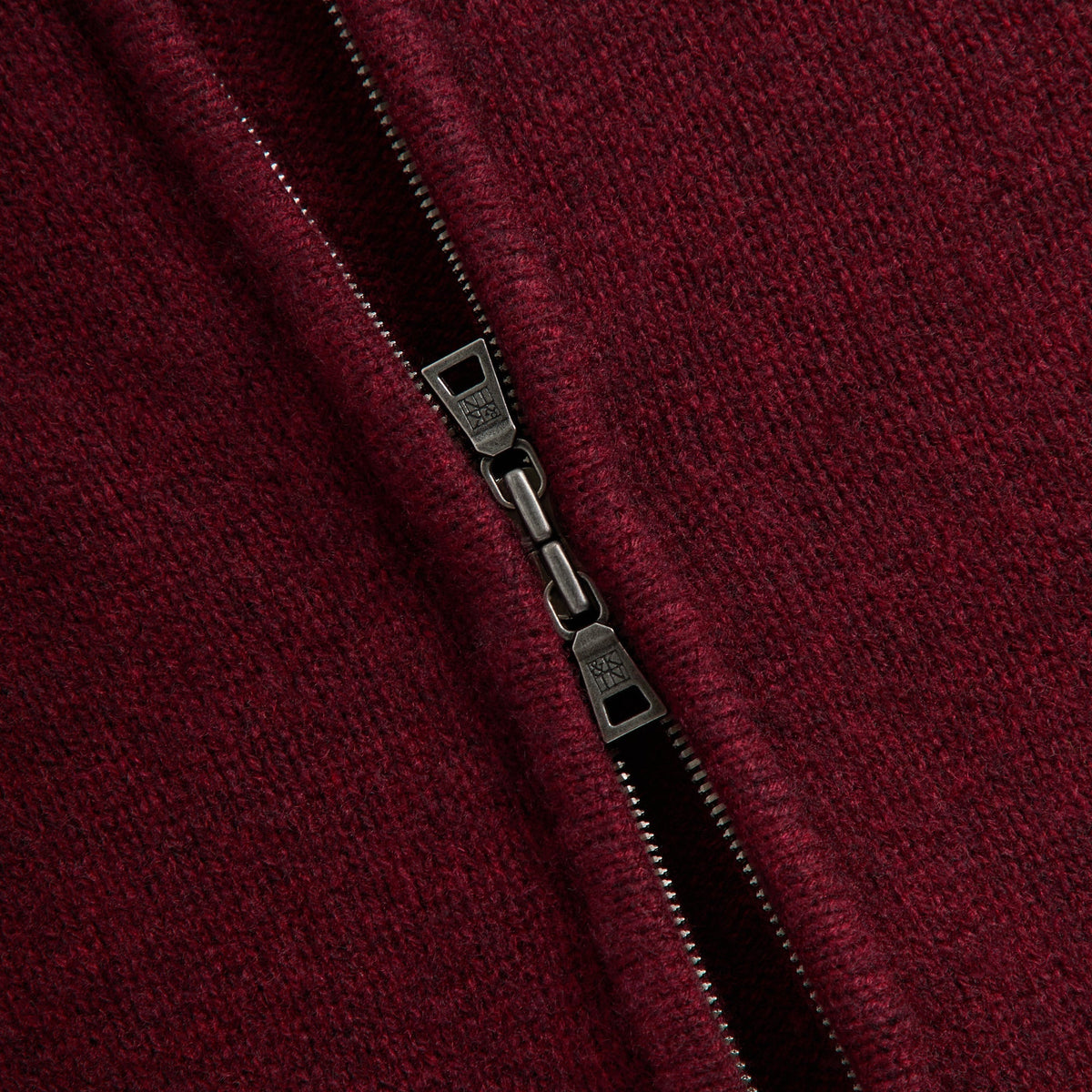 &Kin Cashmere Bennie Full Zip Hoodie - Magma - PH