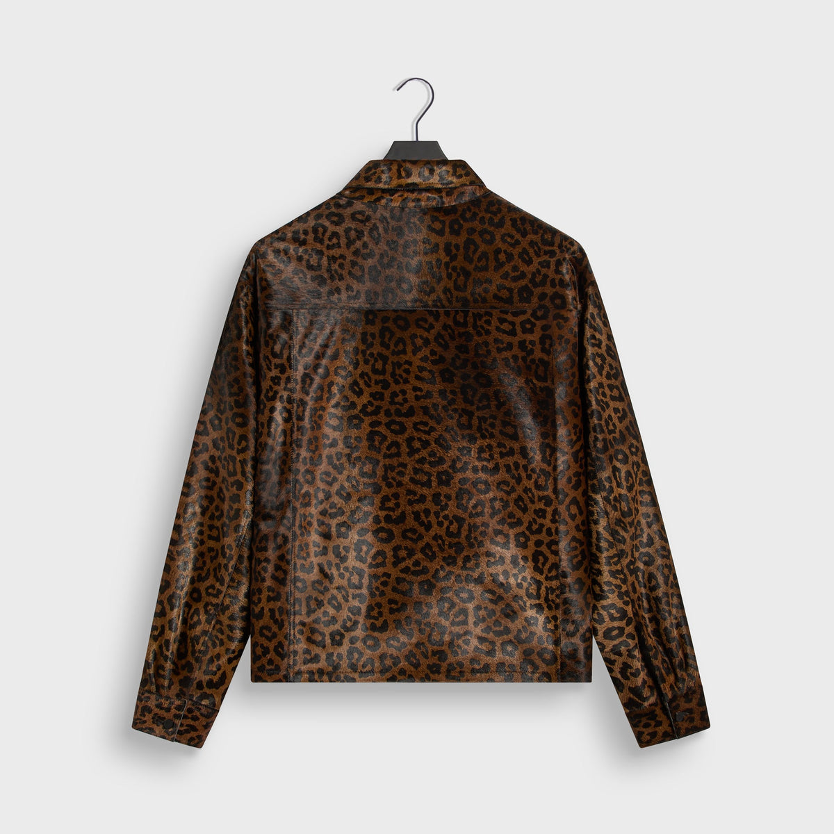 &Kin Leopard Pony Hair Henson Shirt - Kindling