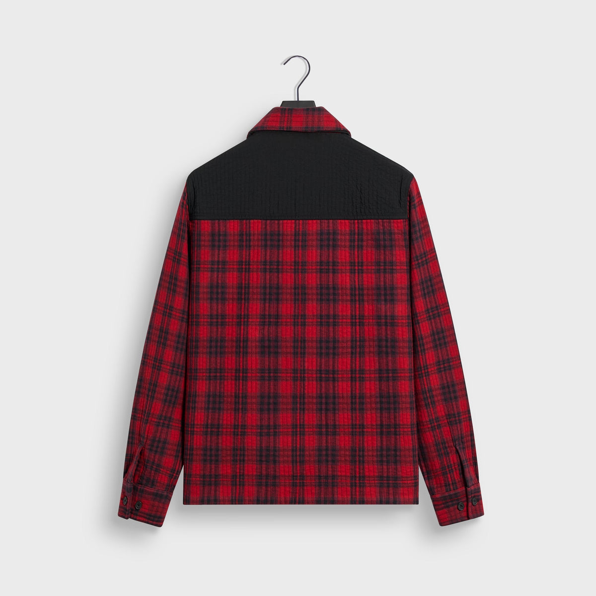Kith Quilted Flannel Boxy Collared Overshirt - Allure - PH