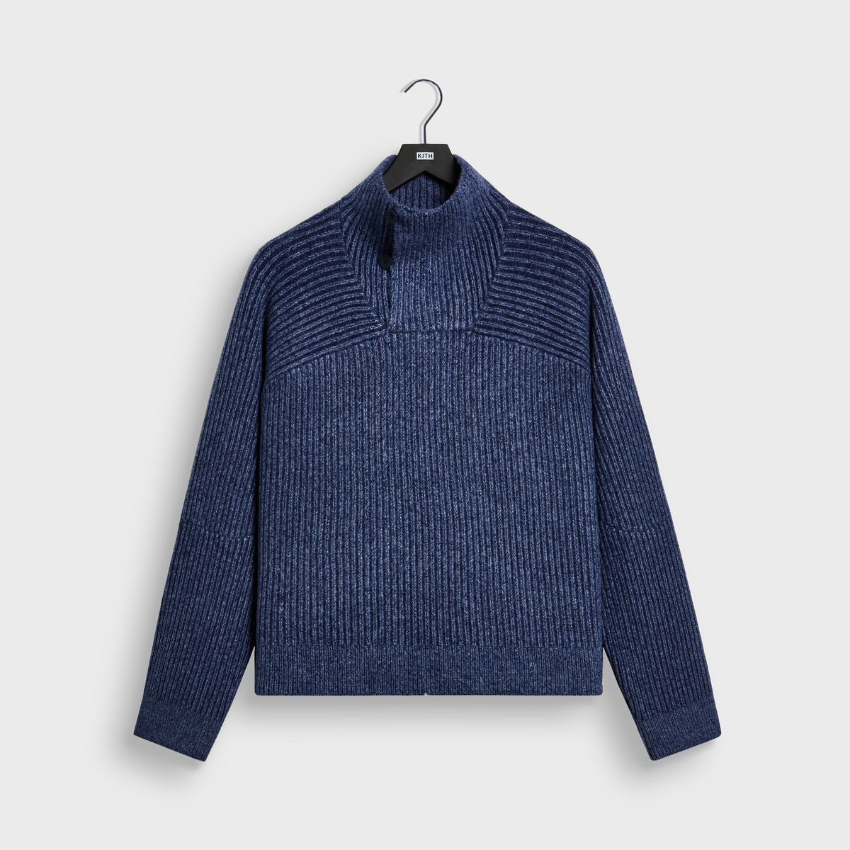 Kith Echo Turtleneck Sweater - Rugged Blue - PH