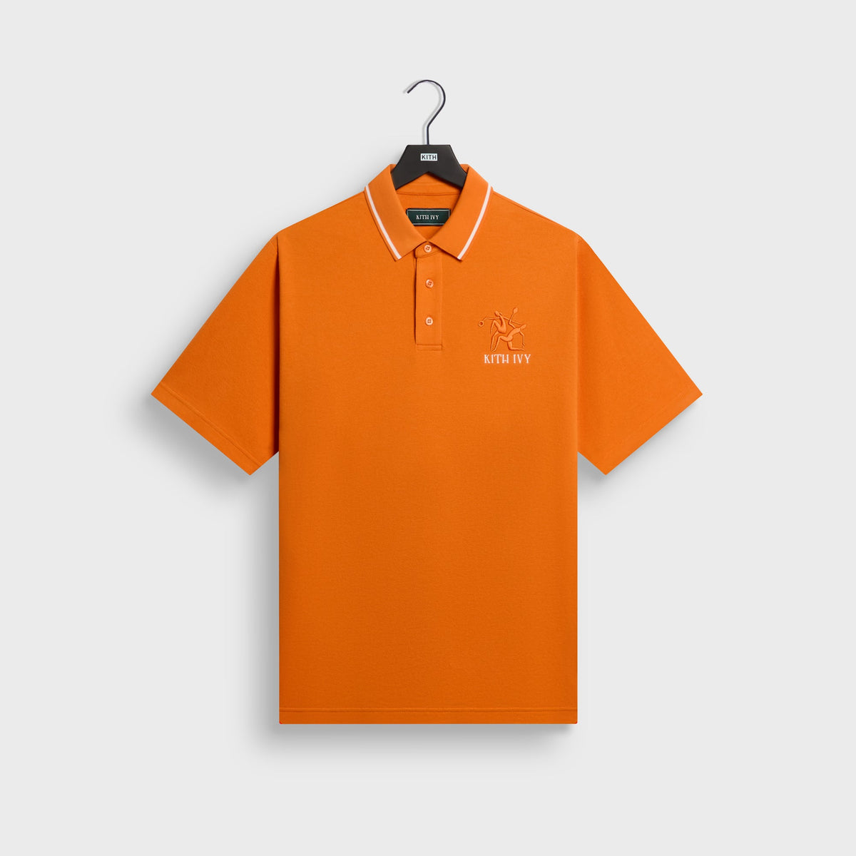 Kith Ivy Tipped Polo - Clementine