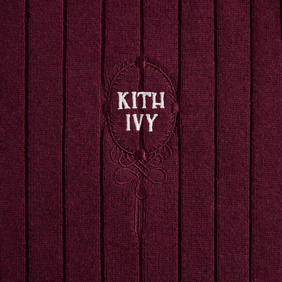 Kith Ivy Knit Tilden Polo - Magma