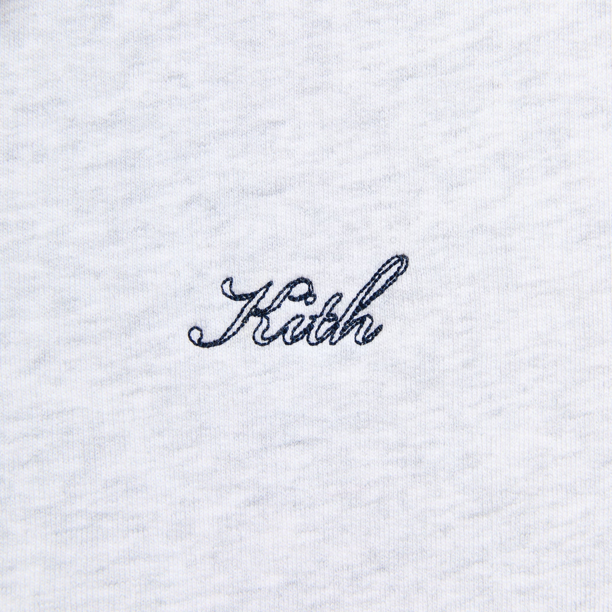 Kith Thermal Lined Fleece Williams II Hoodie - Light Heather Grey - PH
