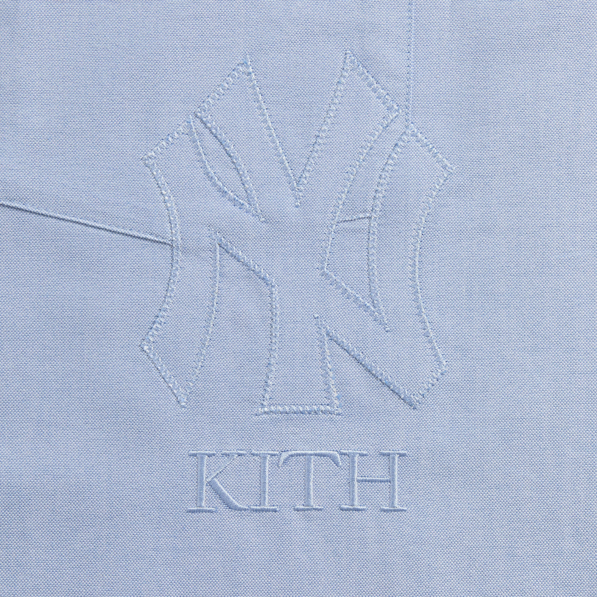 Kith for the New York Yankees Oxford Deon Overshirt - Equilibrium