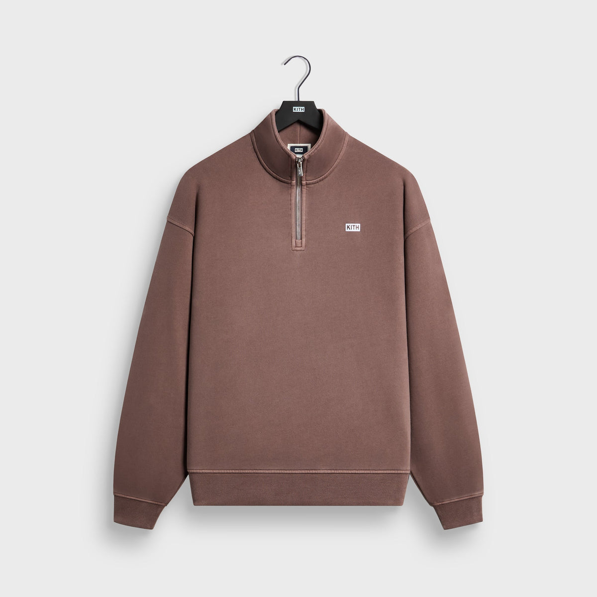 Kith Nelson Quarter Zip - Aubergine - PH