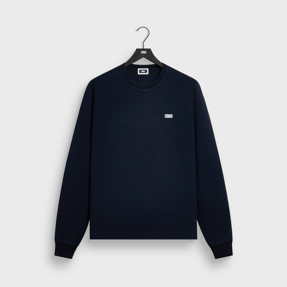 Kith Long Sleeve Quinn Tee - Nocturnal - PH