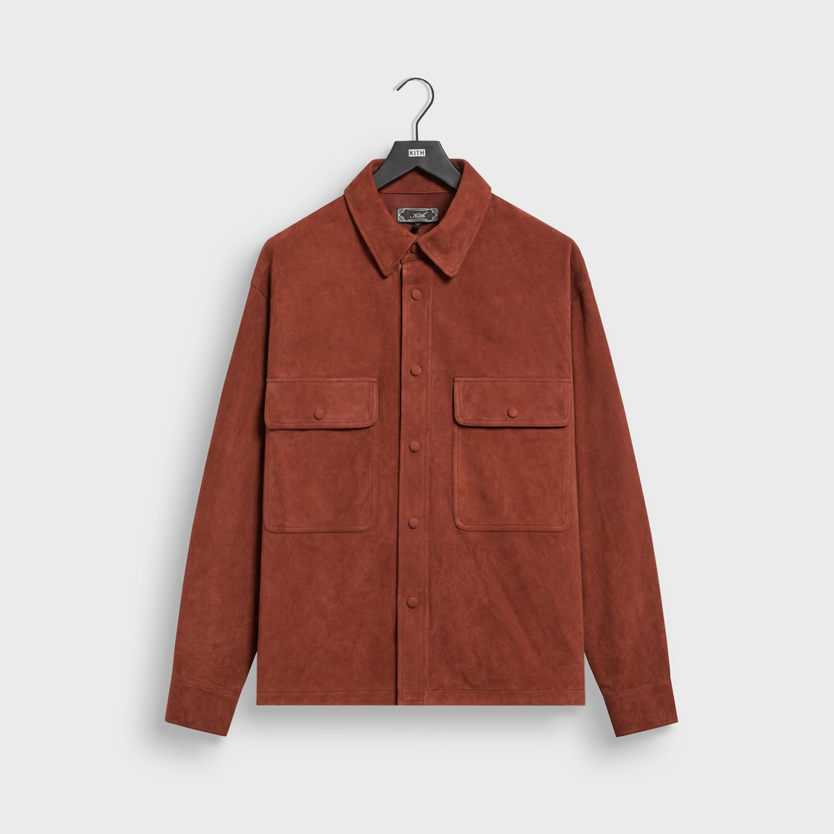 Kith Suede Henson Shirt - Hearth