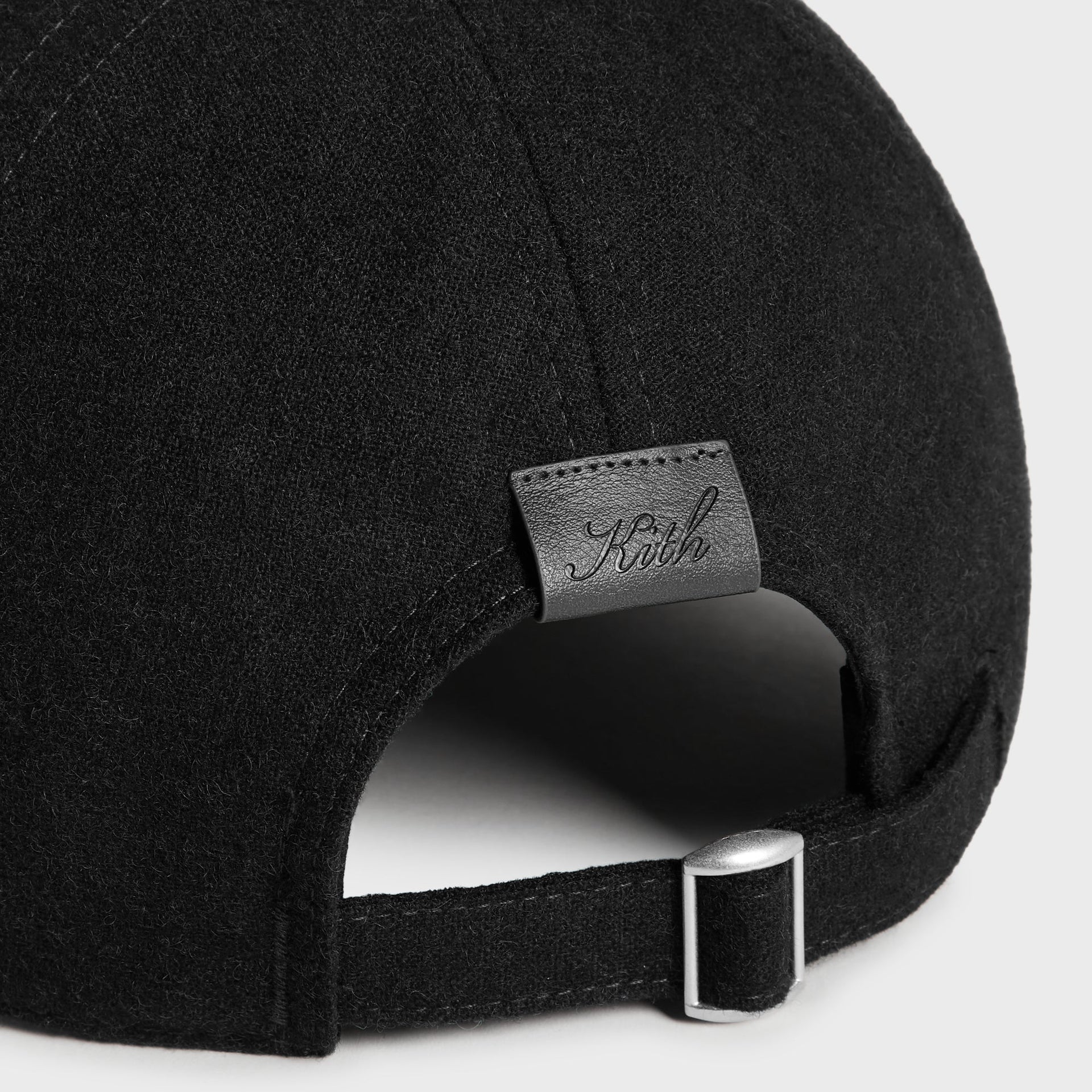Kith Low Profile Fine Wool Classic Cap - Black