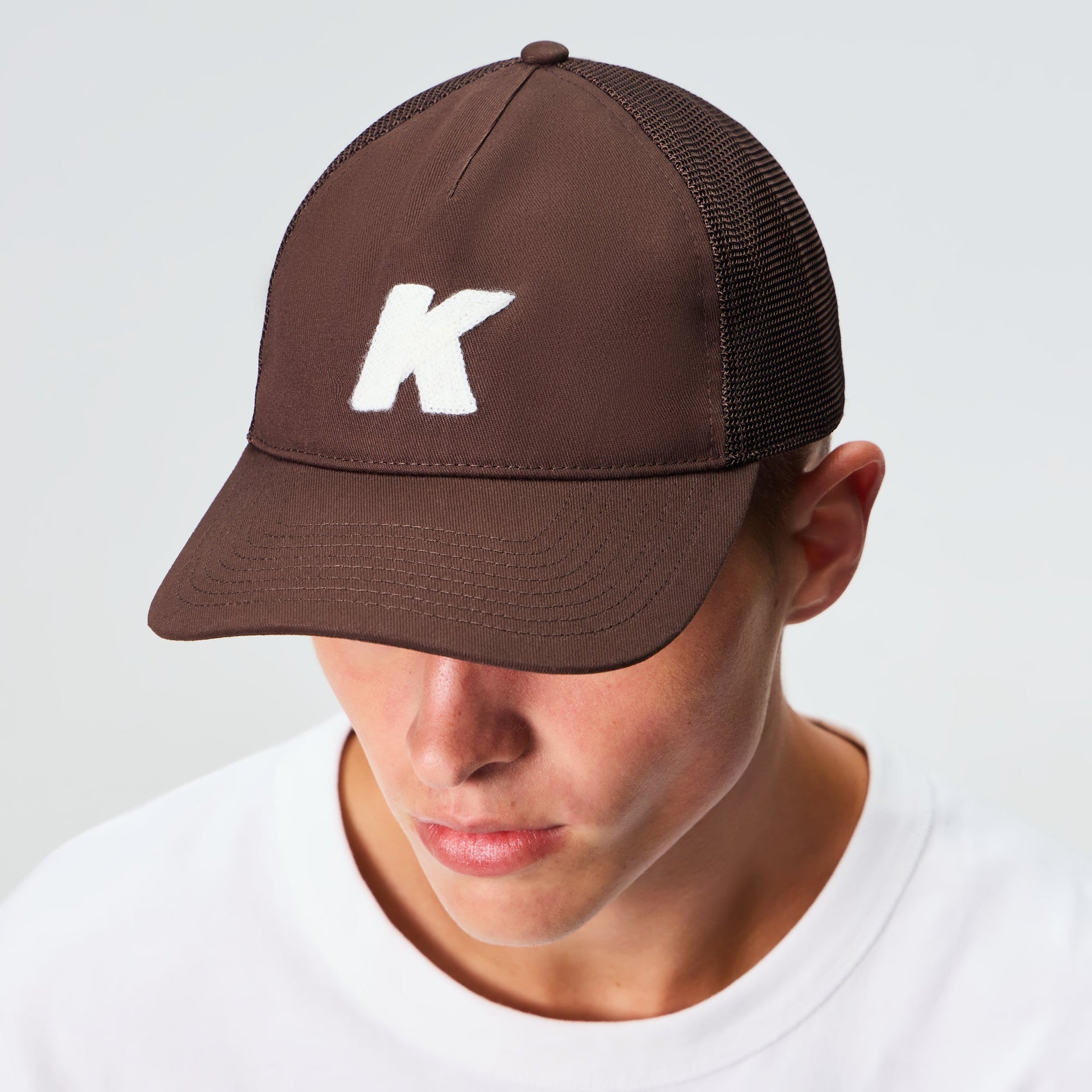 Kith Relaxed Twill Nolan Trucker Hat - Kindling